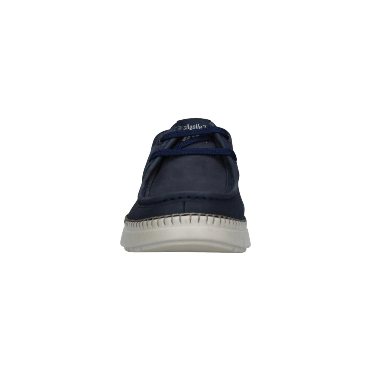 Callaghan Allacciato Blu in Nabuck da Uomo