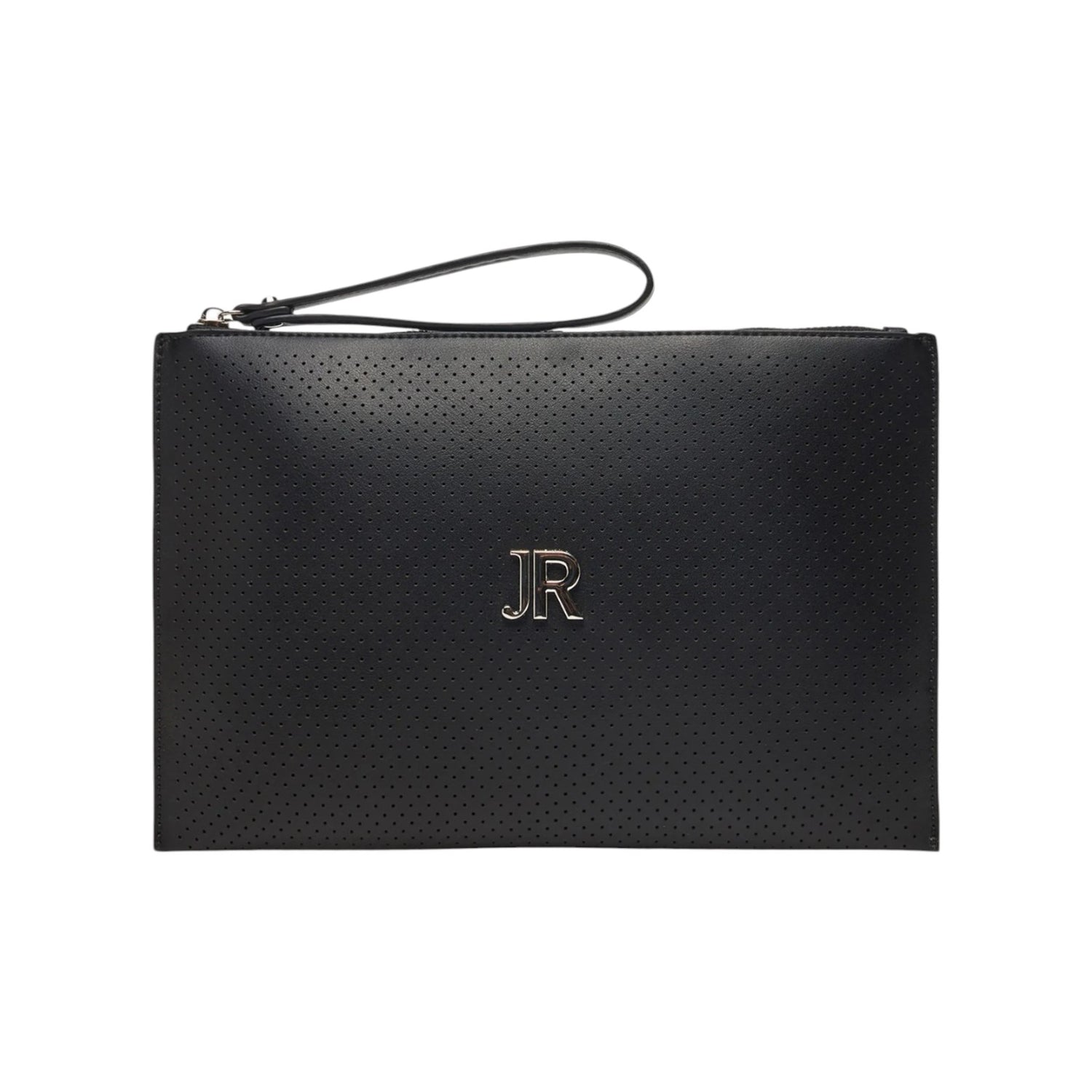 John Richmond Pochette Nera Traforata da Donna