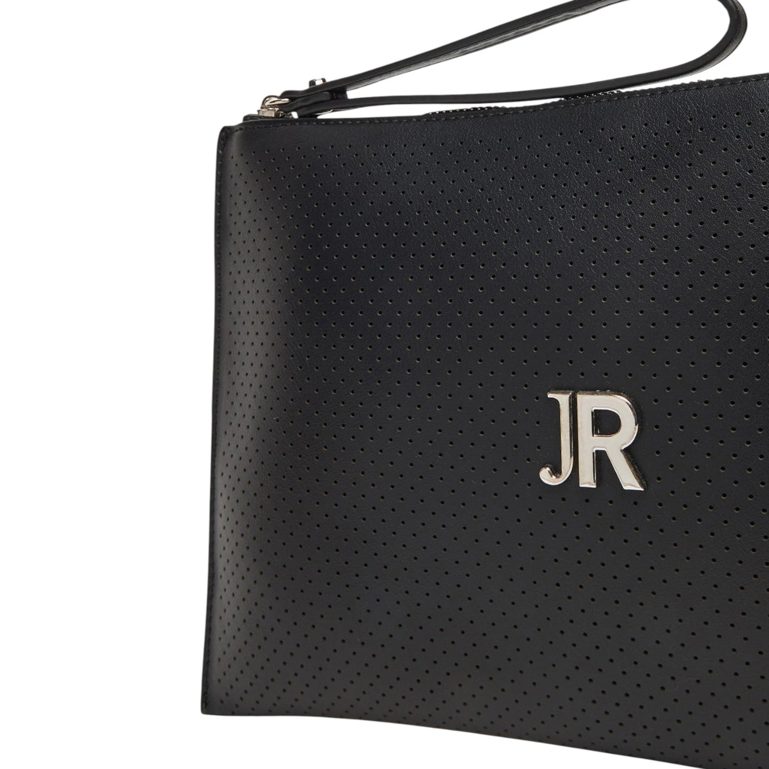 John Richmond Pochette Nera Traforata da Donna
