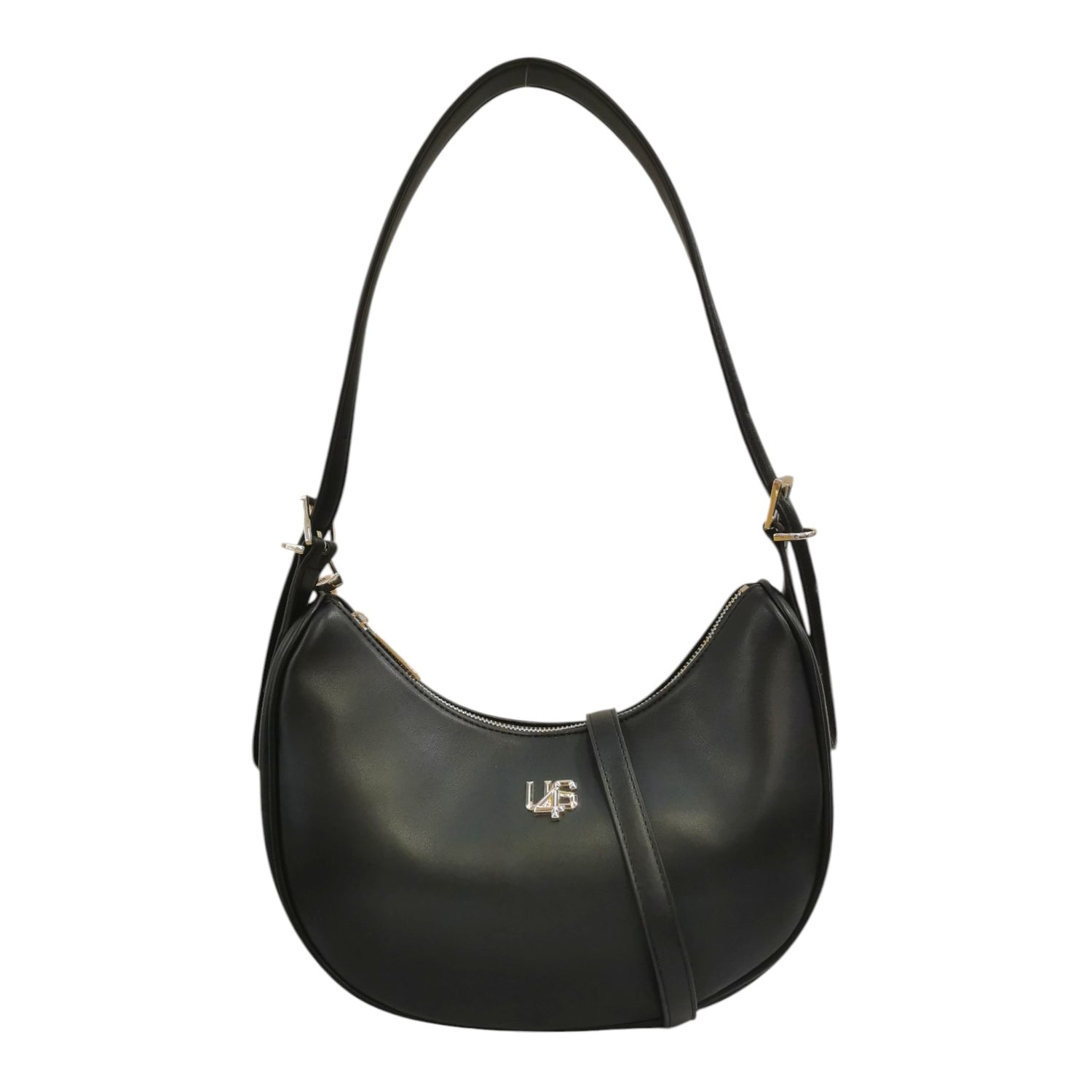 4US Mezzaluna Nera con Manico Regolabile da Donna