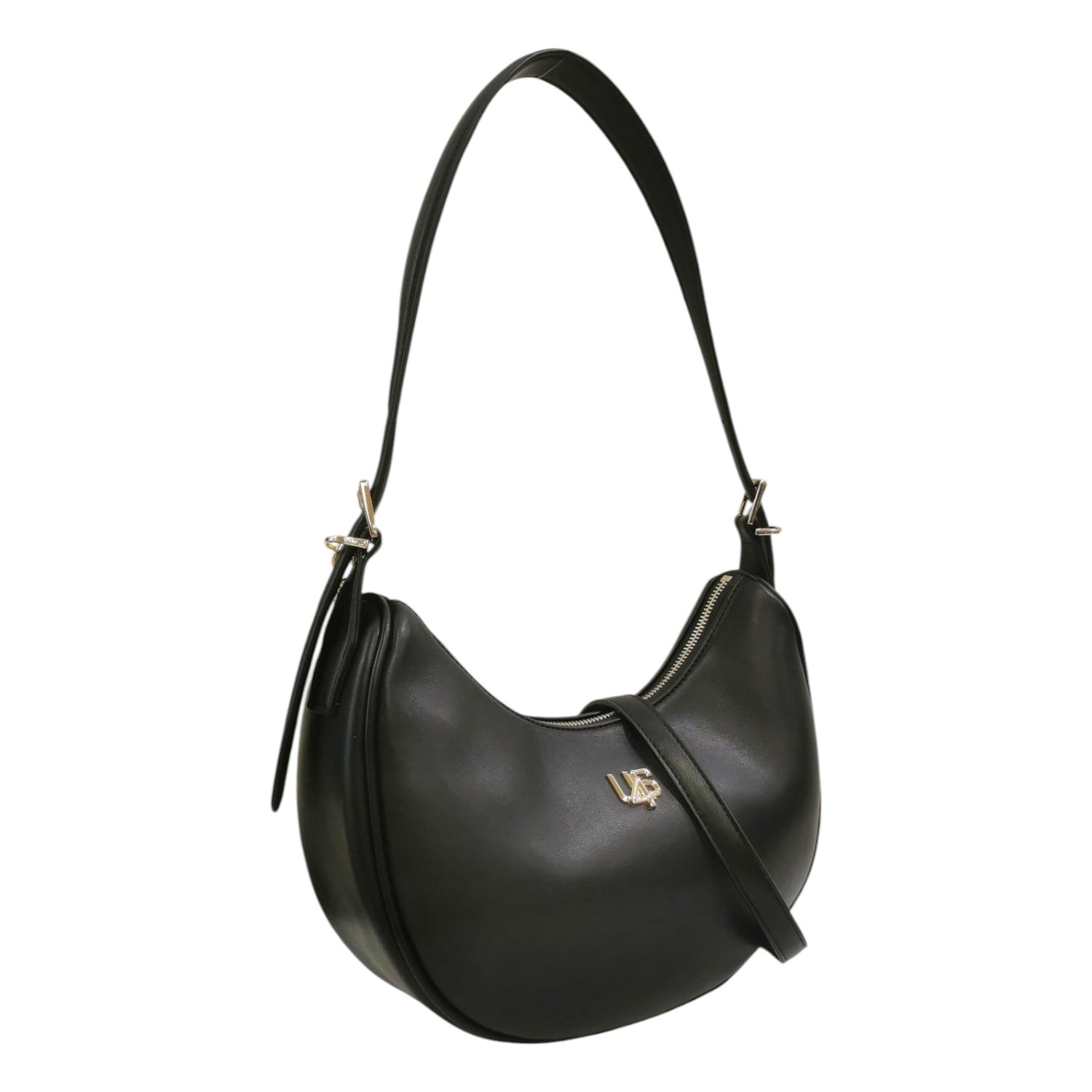 4US Mezzaluna Nera con Manico Regolabile da Donna