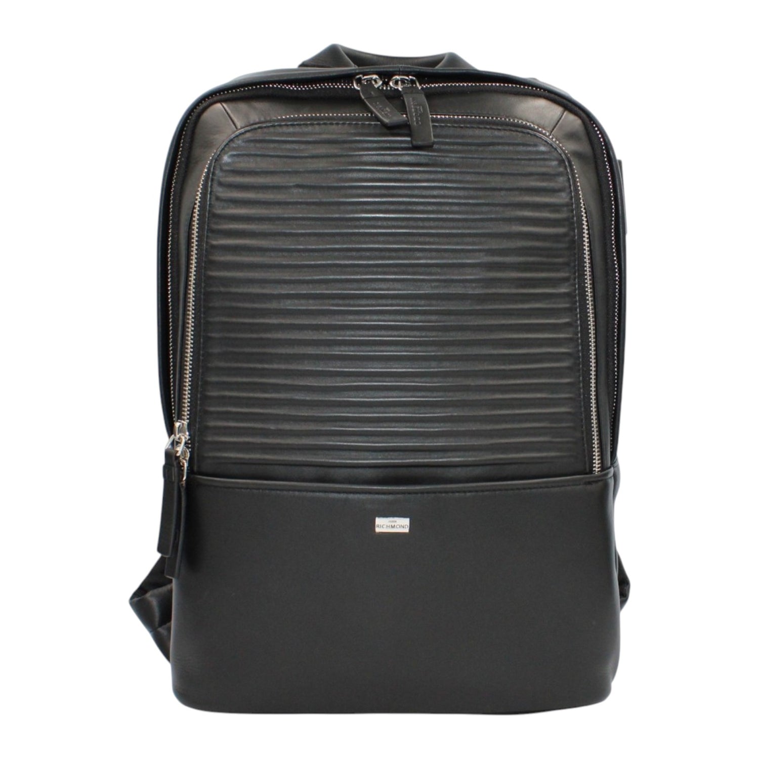 John Richmond Zaino Nero in Pelle da Uomo