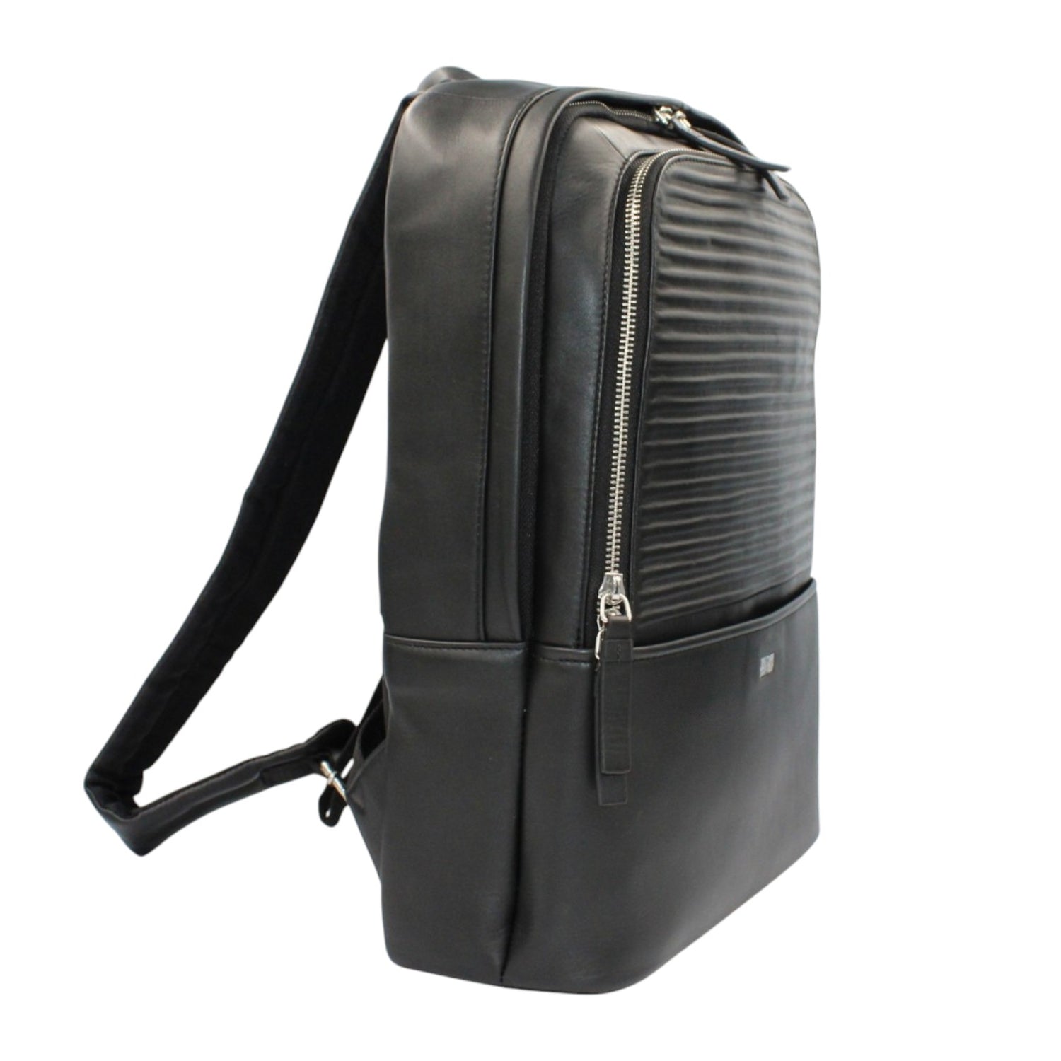 John Richmond Zaino Nero in Pelle da Uomo