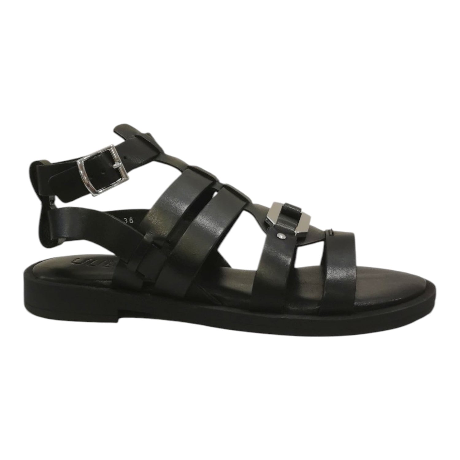 Vueva Sandalo Basso Nero da Donna