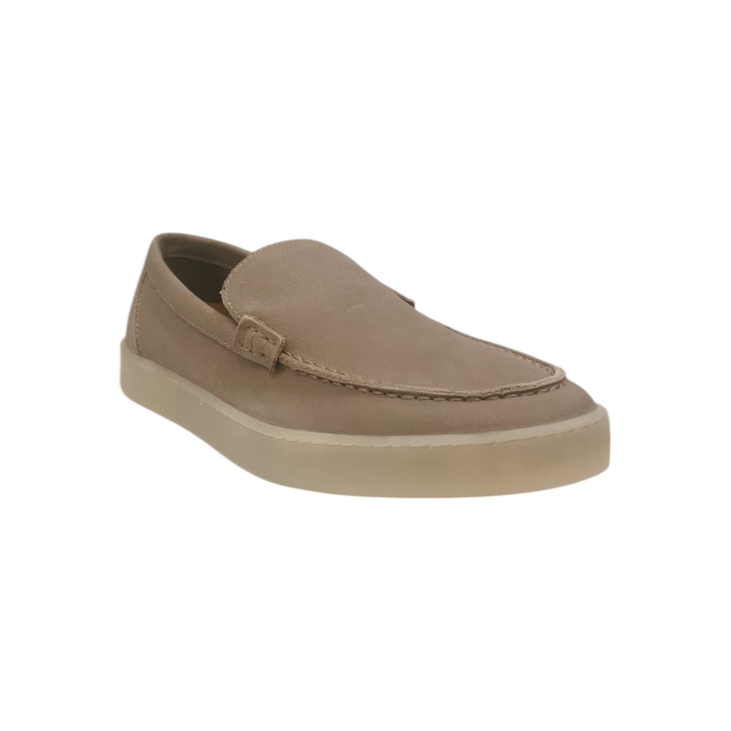 Vueva Mocassino Beige in Nabuck da Uomo