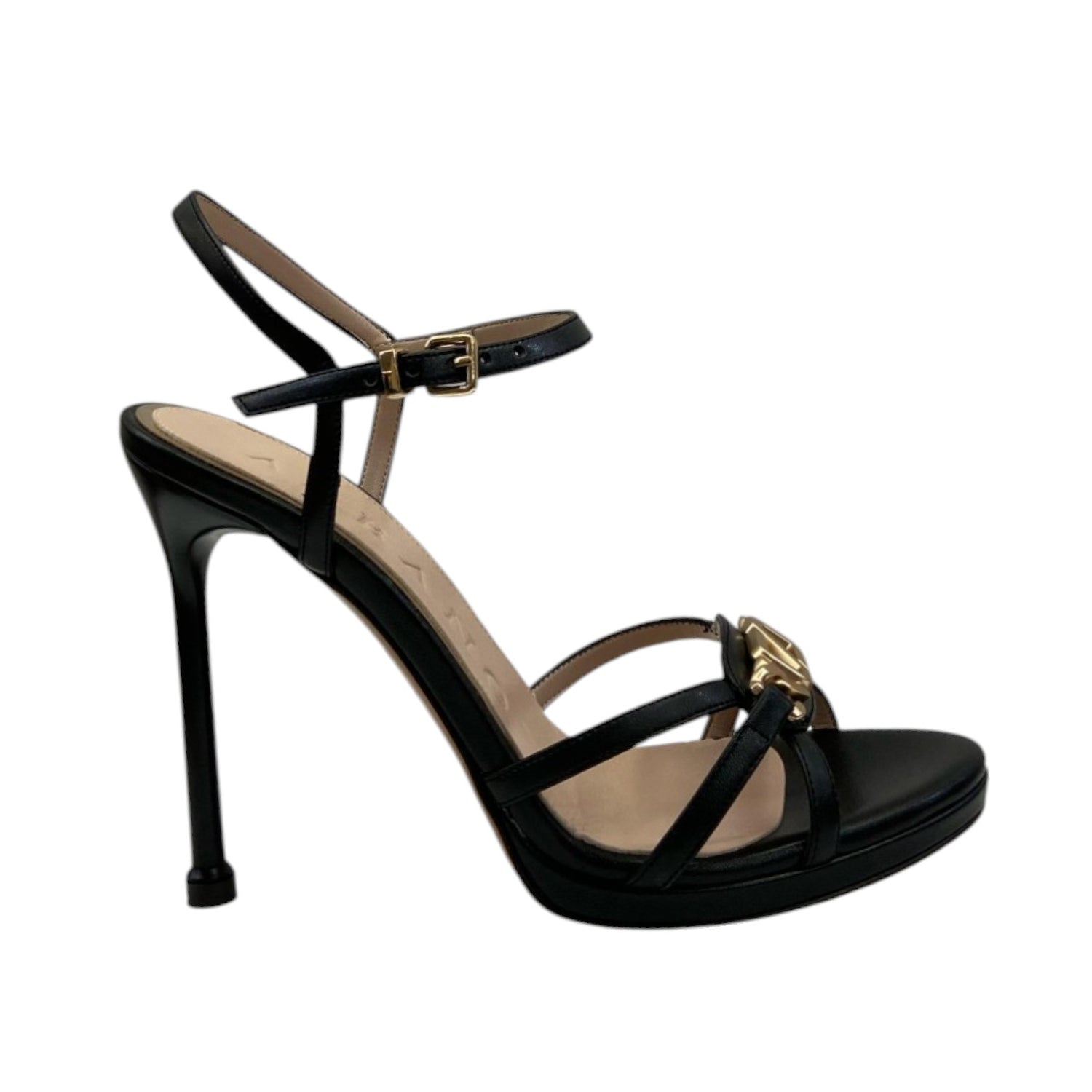 Albano Sandalo Nero con Accessorio t.12 da Donna