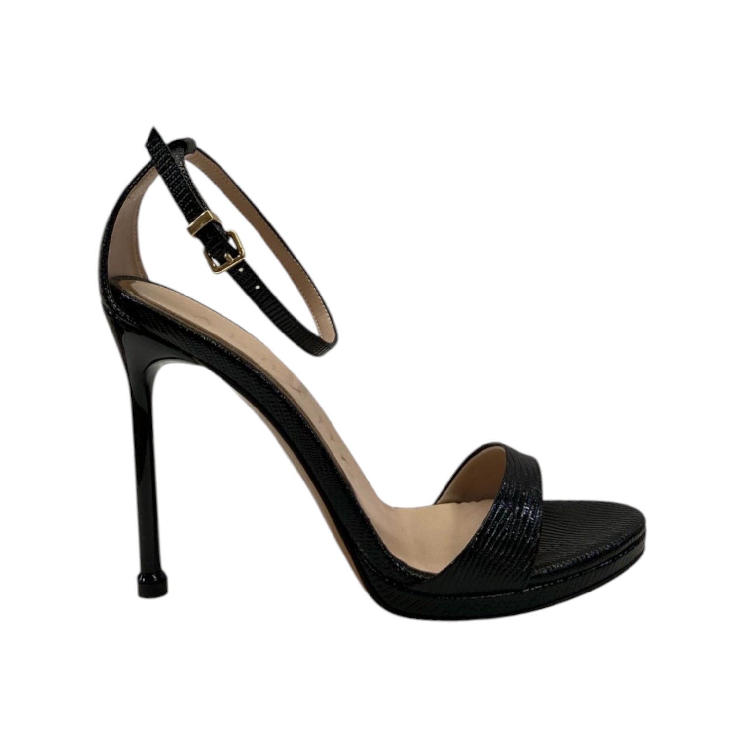 Albano Sandalo Nero con Tacco a Stiletto t.11 da Donna