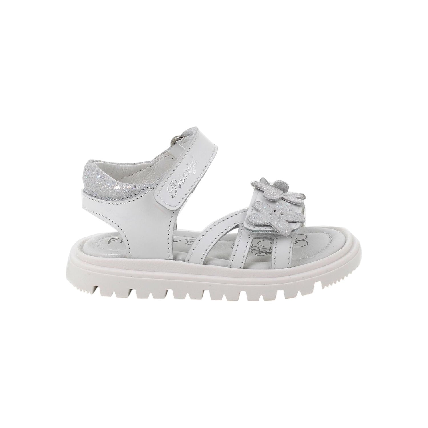 Primigi Sandalo Bianco in Pelle da Bambina
