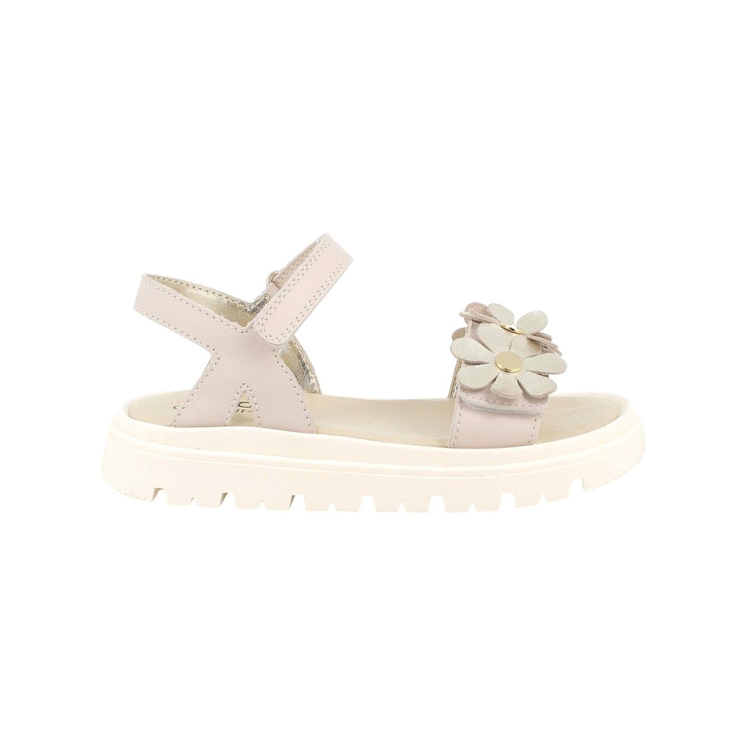 Primigi Sandalo Beige con Fiorellini da Bambina