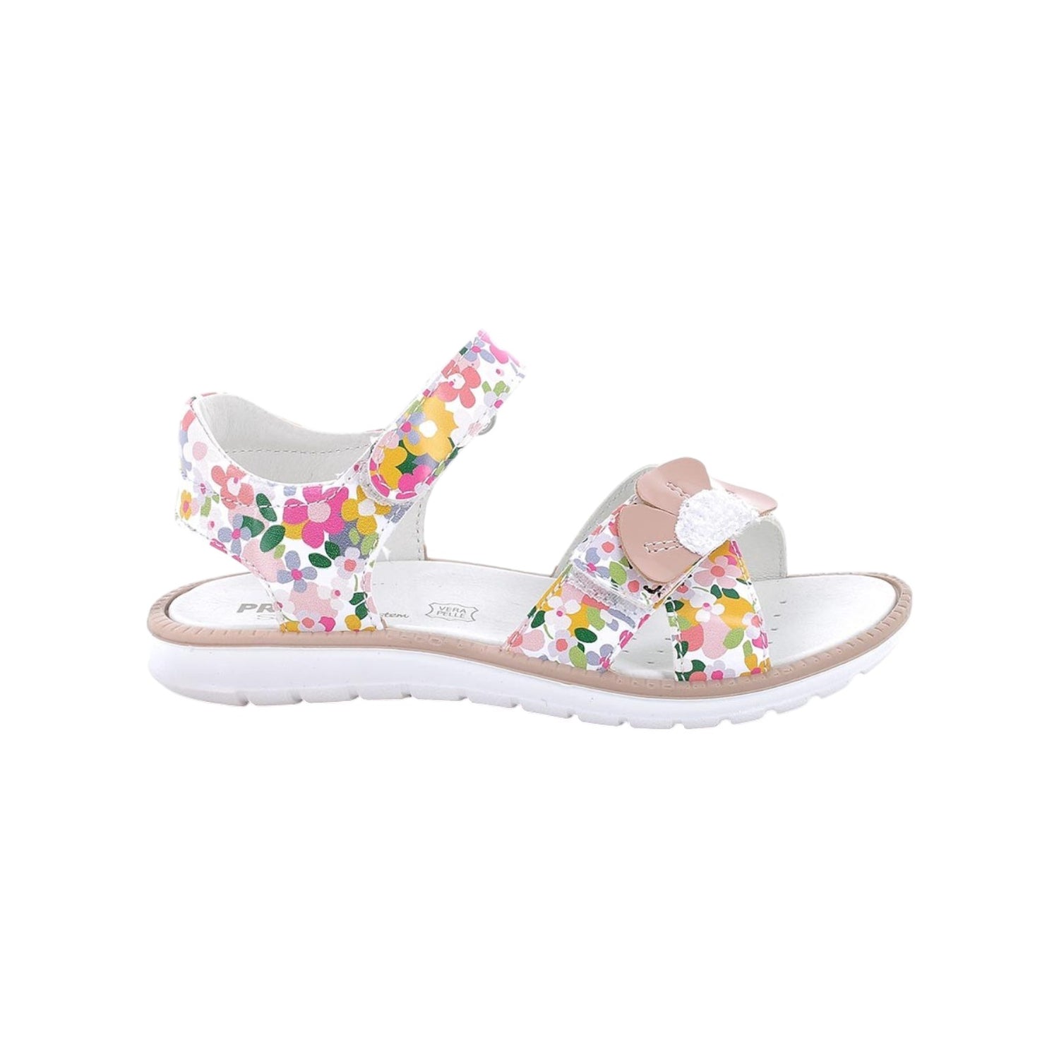 Primigi Sandalo Bianco Multi con Strappo da Bambina