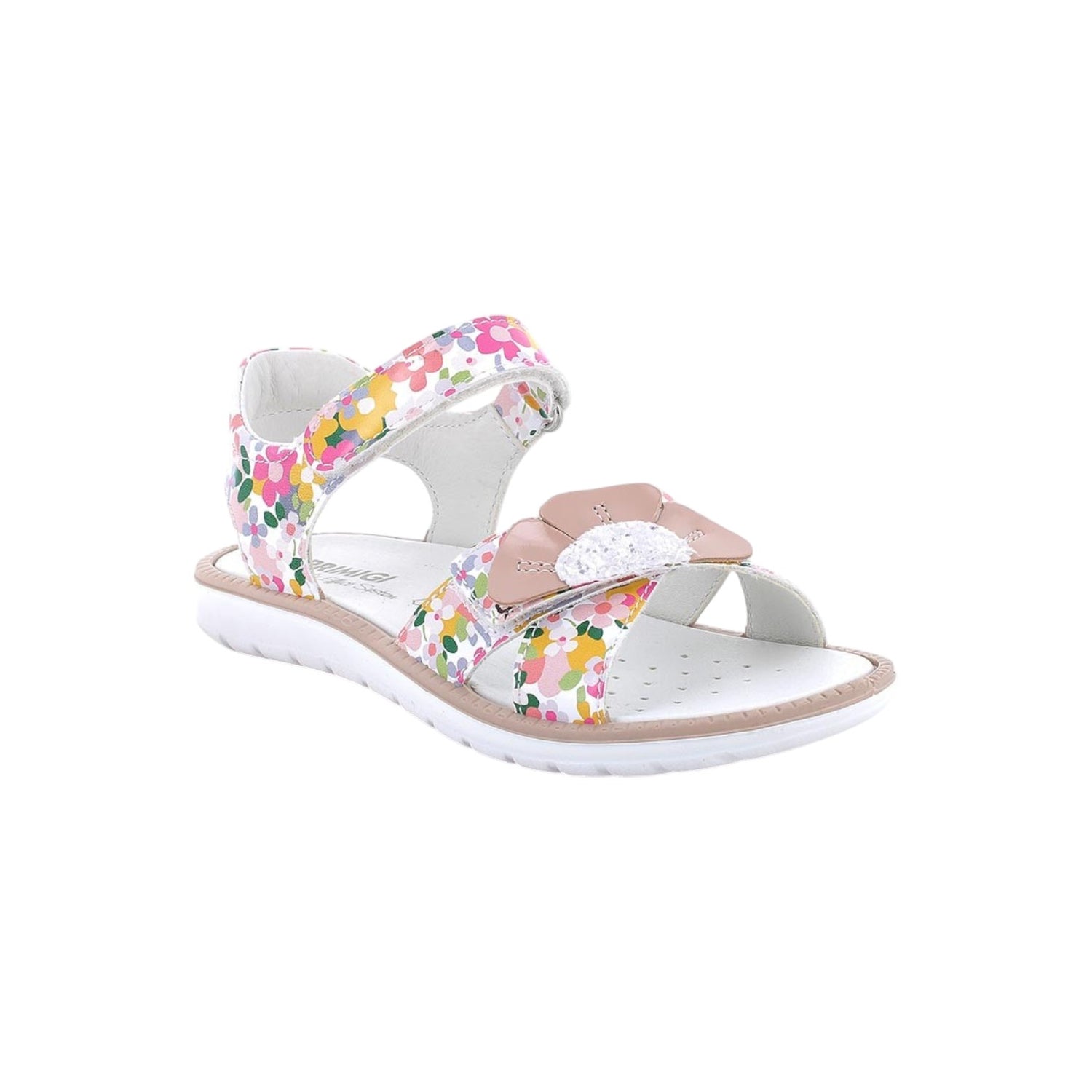 Primigi Sandalo Bianco Multi con Strappo da Bambina