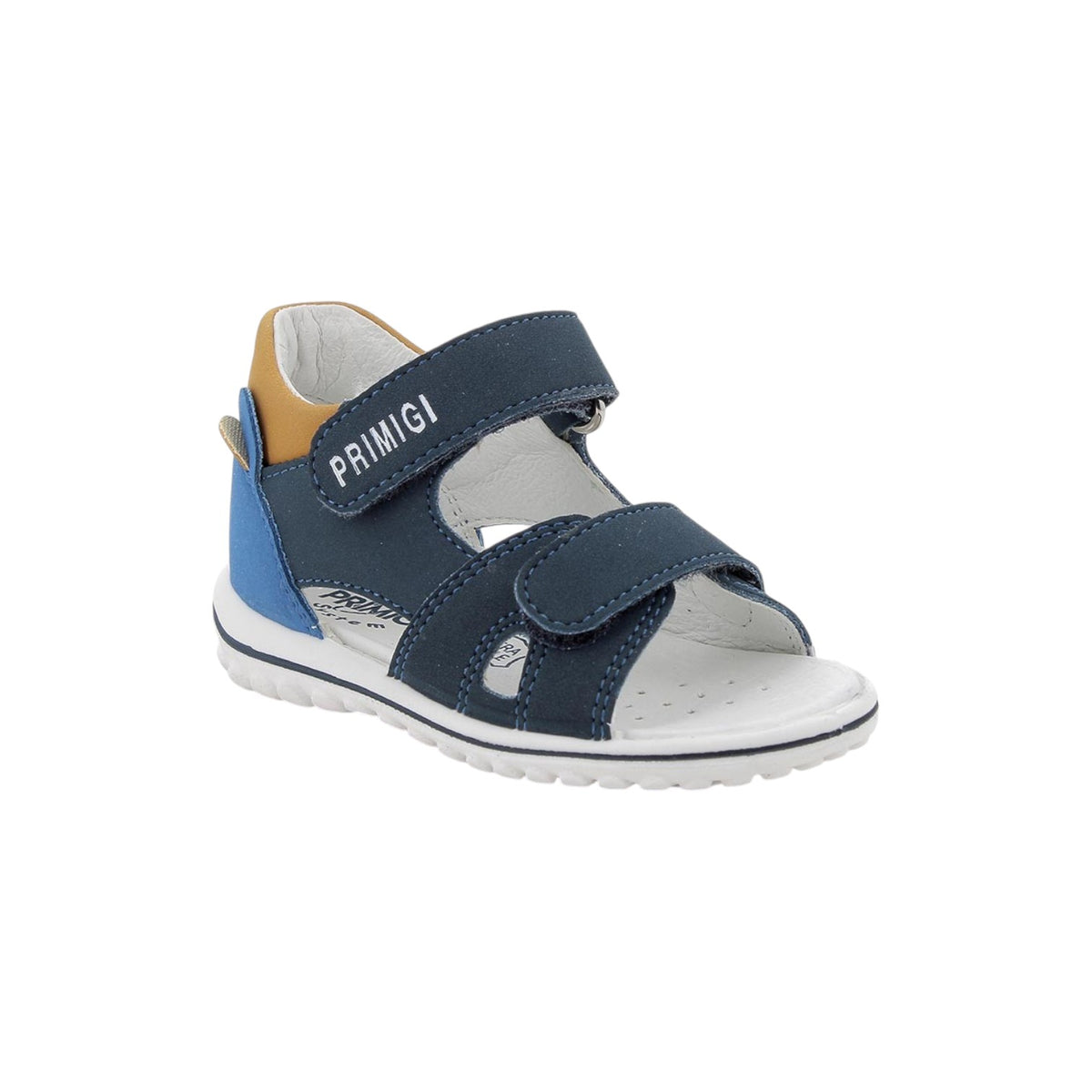 Primigi Sandalo Blu con Doppio Strappo con Orsetto da Bambino