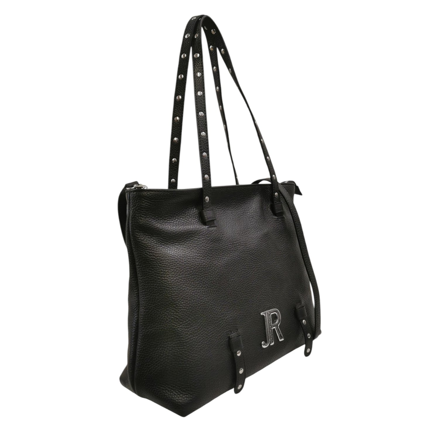 John Richmond Borsa a Spalla Nera con Tracolla da Donna