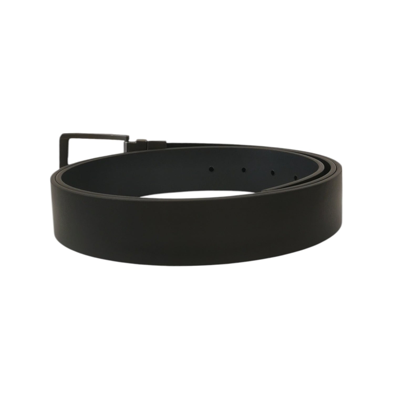 John Richmond Cintura Nera in Pelle da Uomo