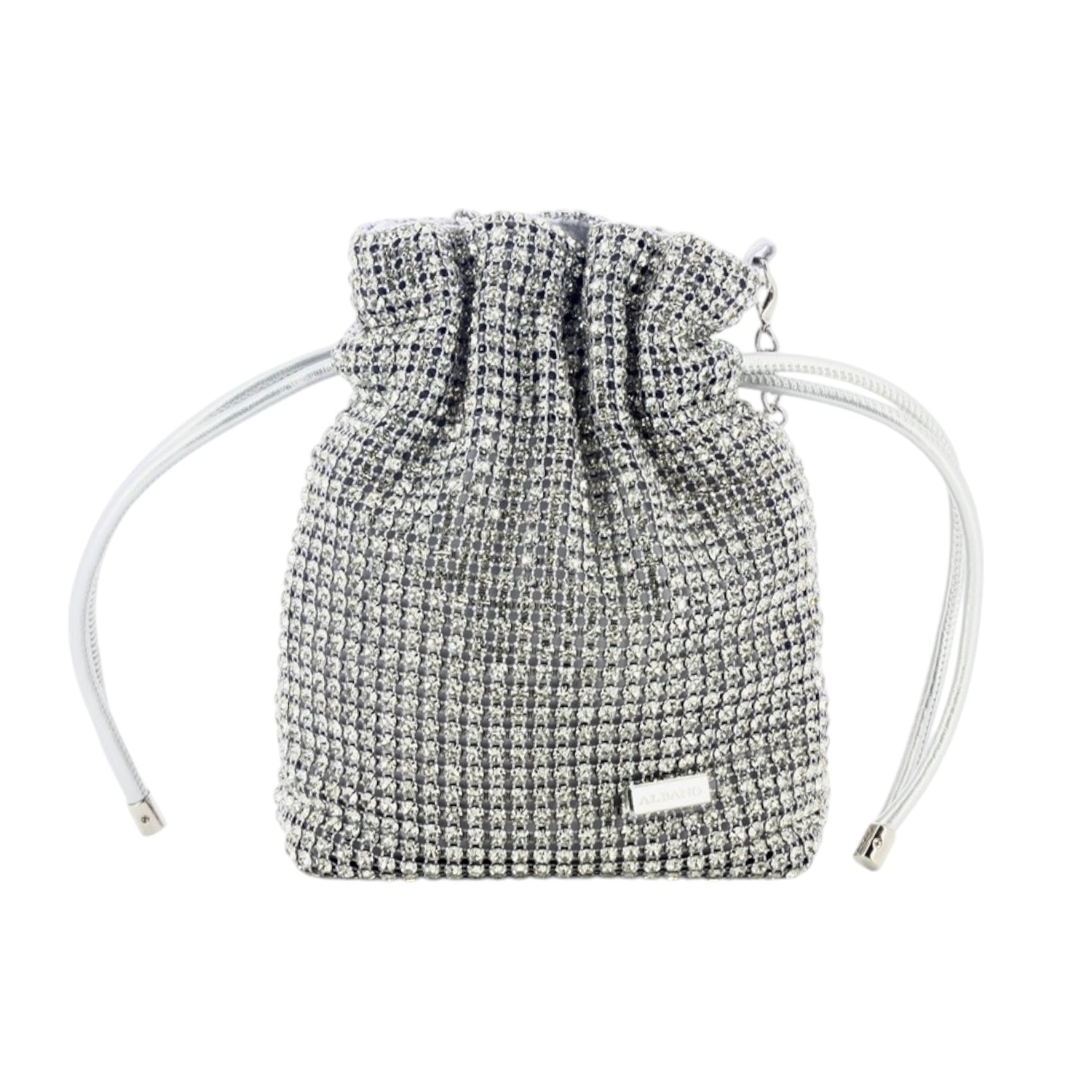 Albano Secchiello Argento con Strass da Donna