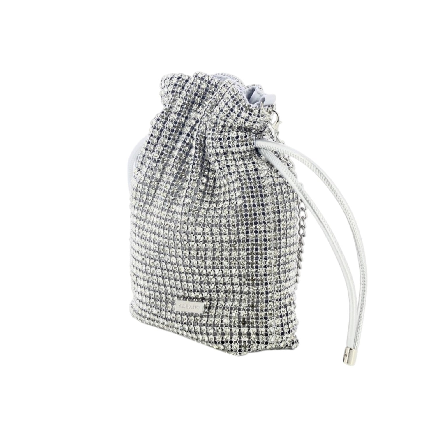 Albano Secchiello Argento con Strass da Donna