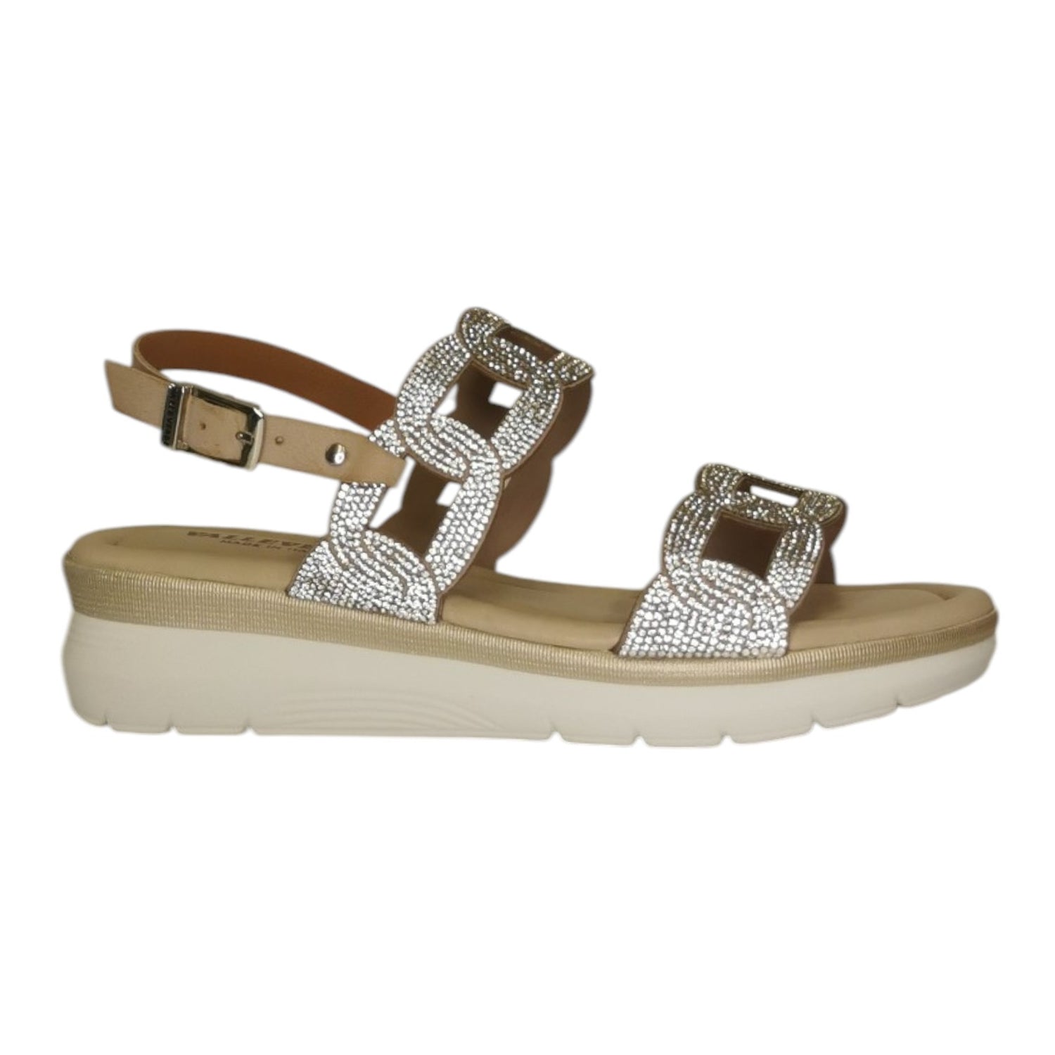 Valleverde Sandalo Cristallo con Strass da Donna