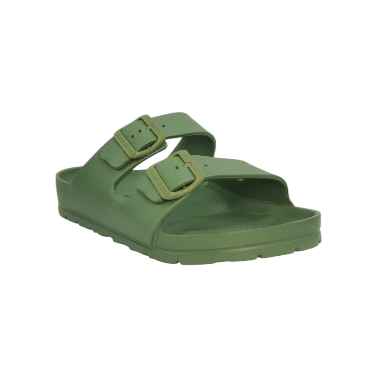 Valleverde Ciabatta Kaki in Gomma da Uomo