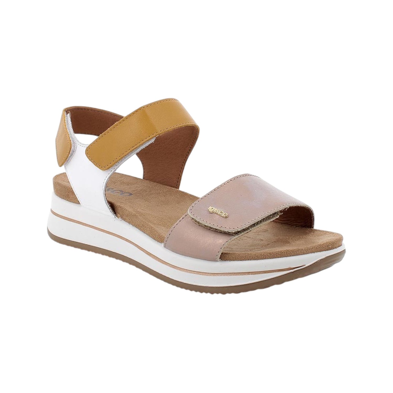 Igi&Co Sandalo Rame Senape con Strappo da Donna