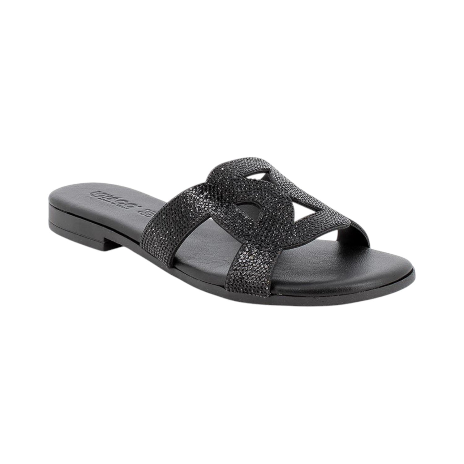 Igi&Co Ciabatta Nera con Strass t.2 da Donna