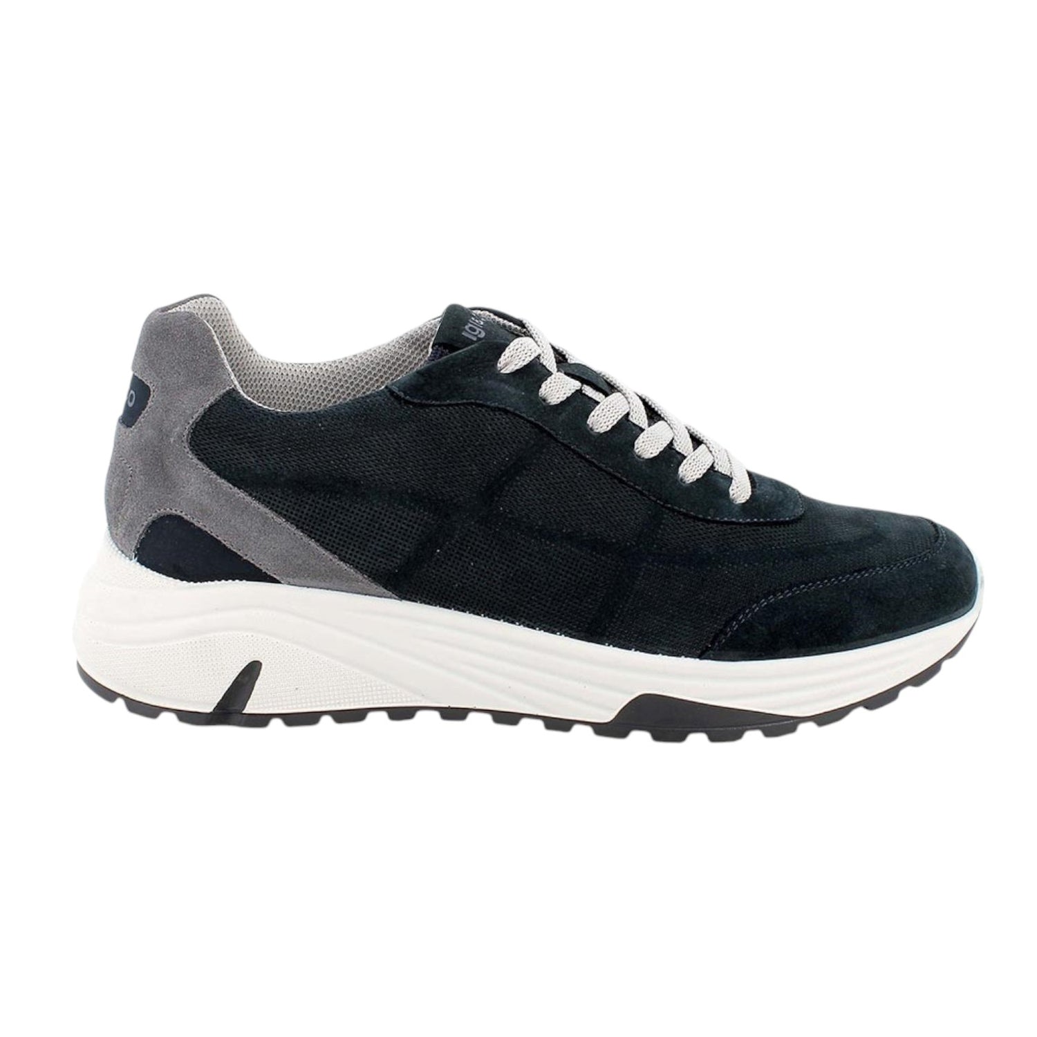 Igi&Co Sneakers Blu in Camoscio da Uomo