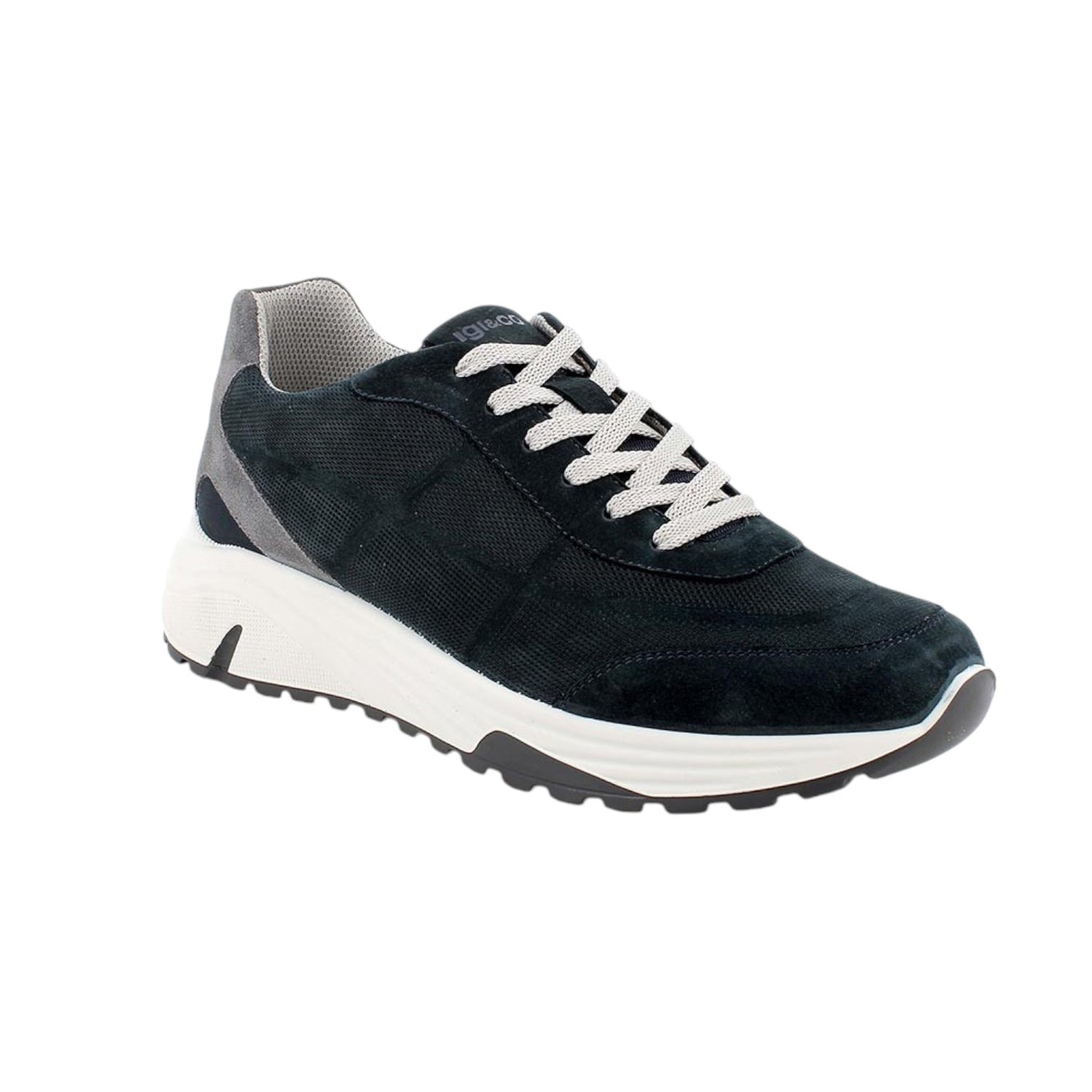 Igi&Co Sneakers Blu in Camoscio da Uomo