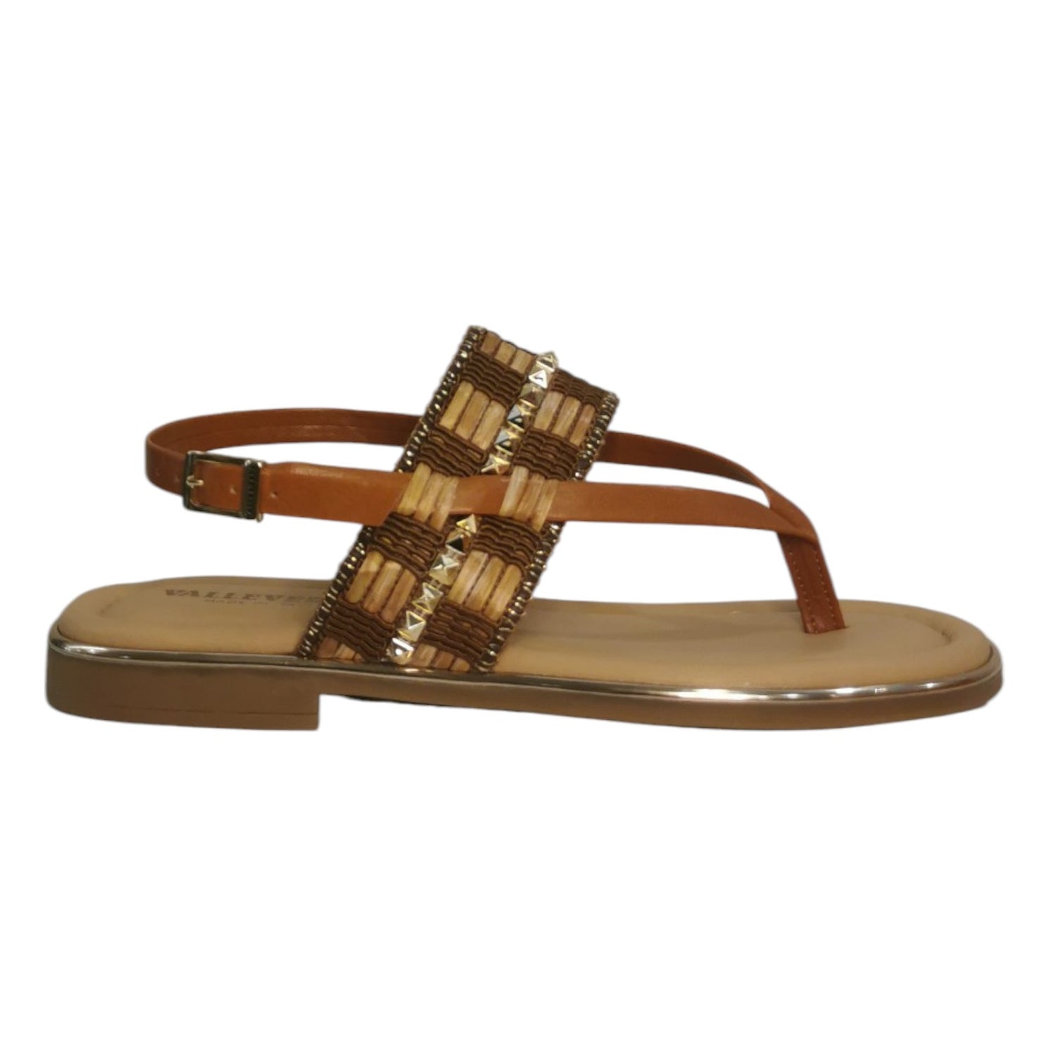 Valleverde Infradito Basso Cuoio da Donna