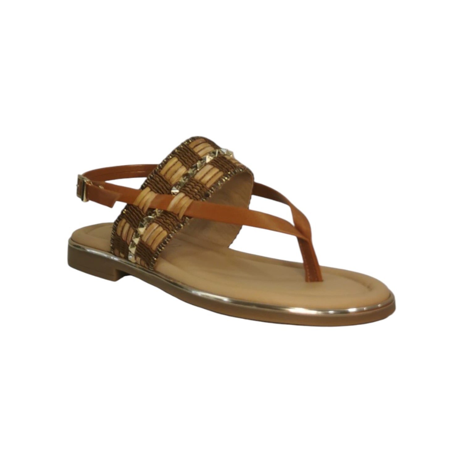 Valleverde Infradito Basso Cuoio da Donna