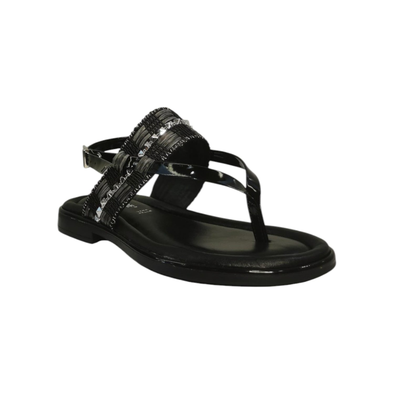Valleverde Infradito Basso Nero da Donna