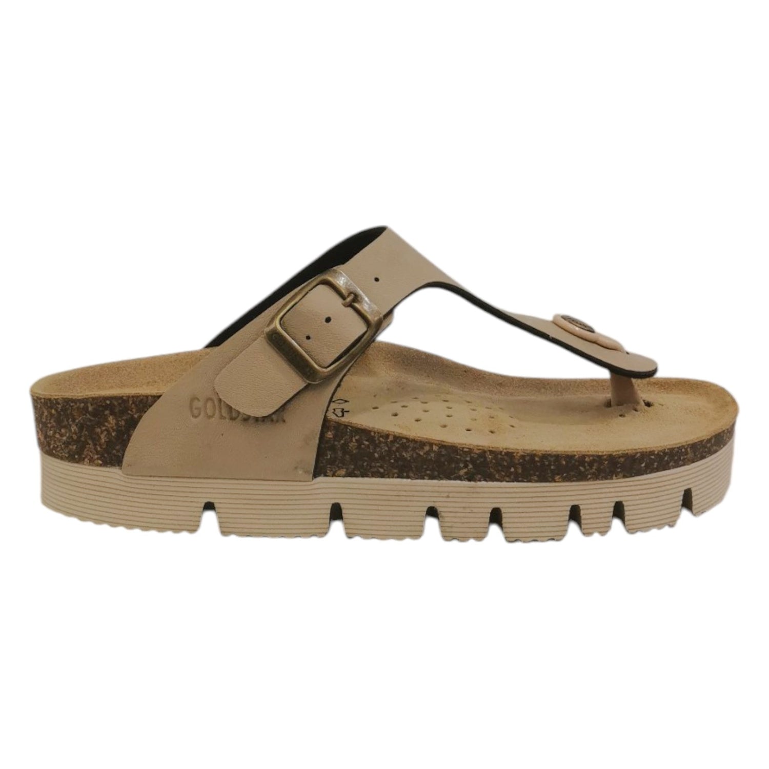 GoldStar Infradito Sabbia Platform da Donna