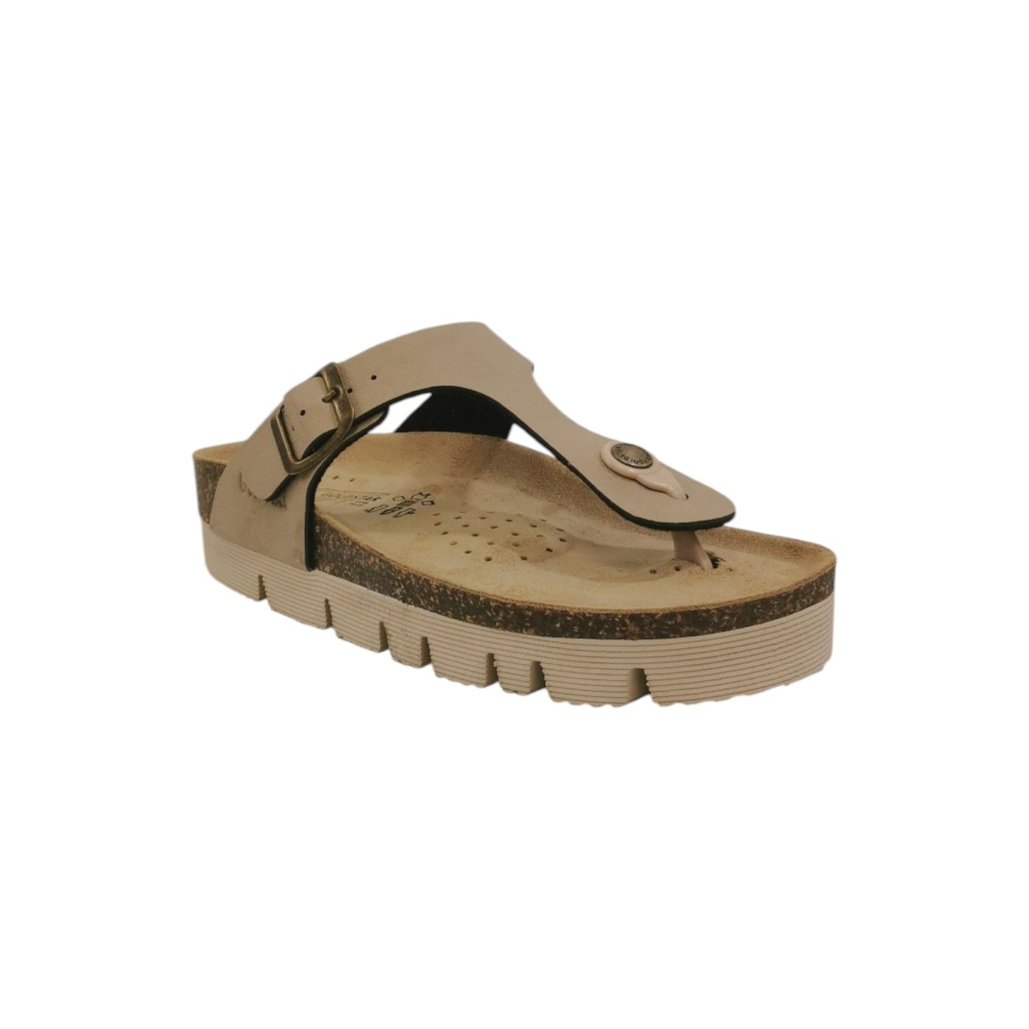 GoldStar Infradito Sabbia Platform da Donna