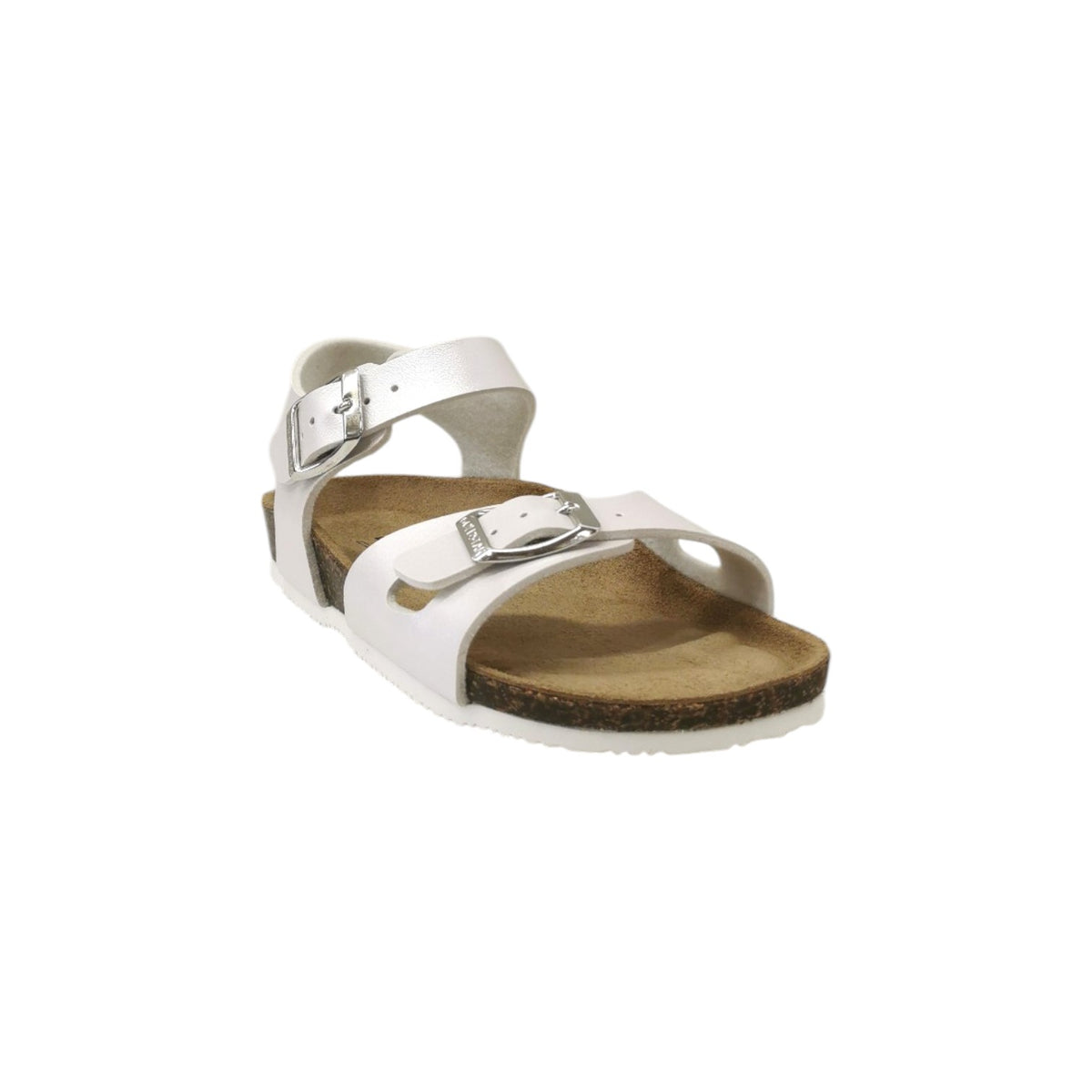 GoldStar Sandalo Bianco con Doppio Cinturino da Bambina