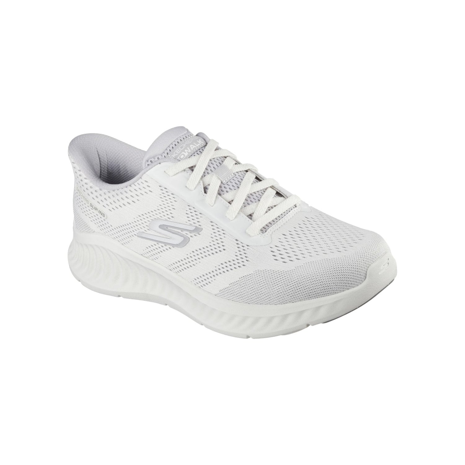 Skechers Slip-in Bianco Grigio: Go Walk Now - Payton da Uomo