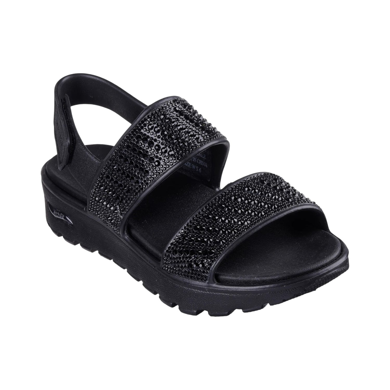 Skechers Sandalo Nero Foamies: Arch Fit Footsteps - Enchant da Donna