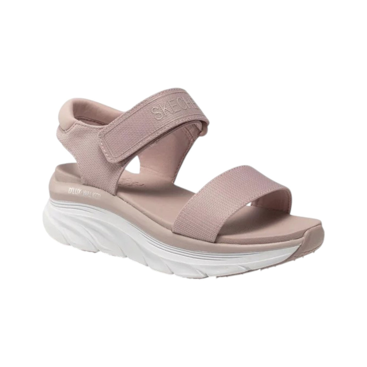 Skechers Sandalo Rosa Relaxed Fit: D'Lux Walker - New Block da Donna