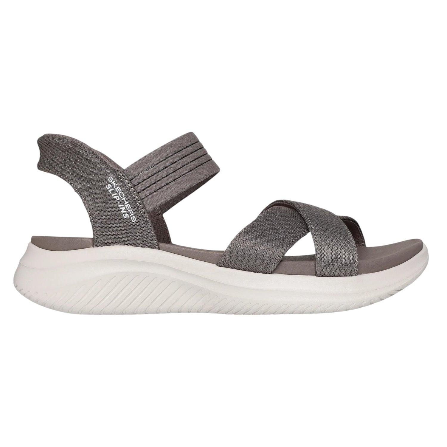 Skechers Sandalo Tortora Slip-ins: Ultra Flex 3.0 - Never Better da Donna