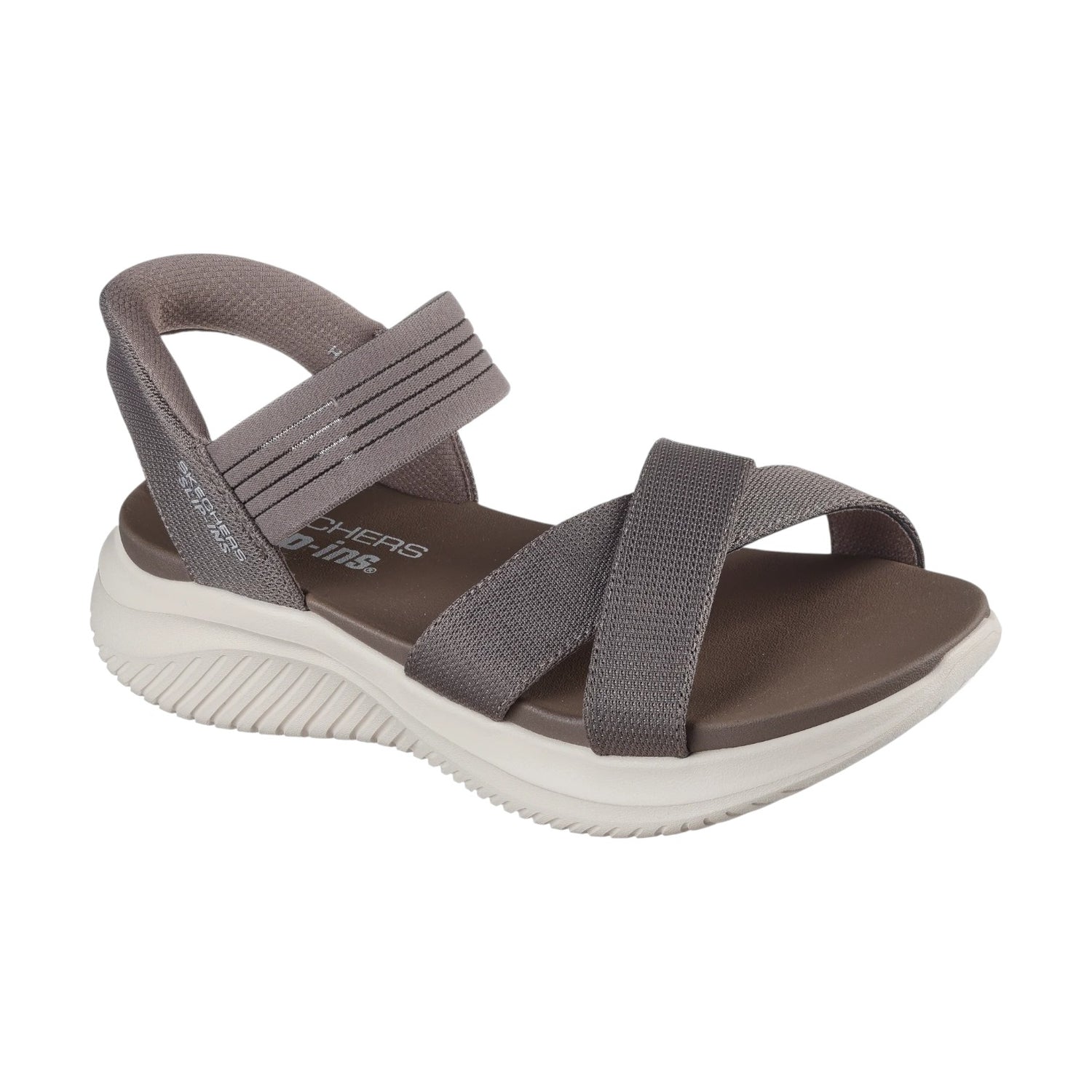 Skechers Sandalo Tortora Slip-ins: Ultra Flex 3.0 - Never Better da Donna