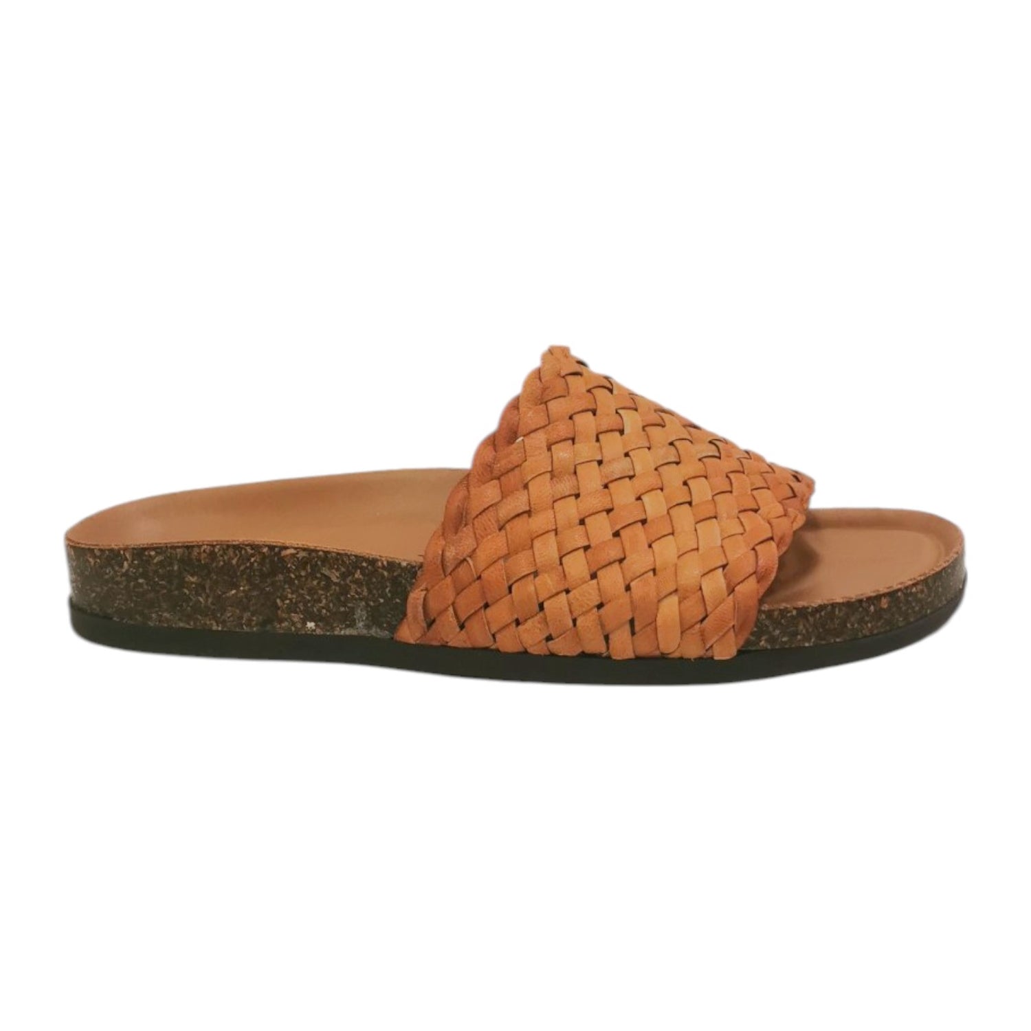 Laura Bizzarri Ciabatta Cuoio Intrecciata da Donna
