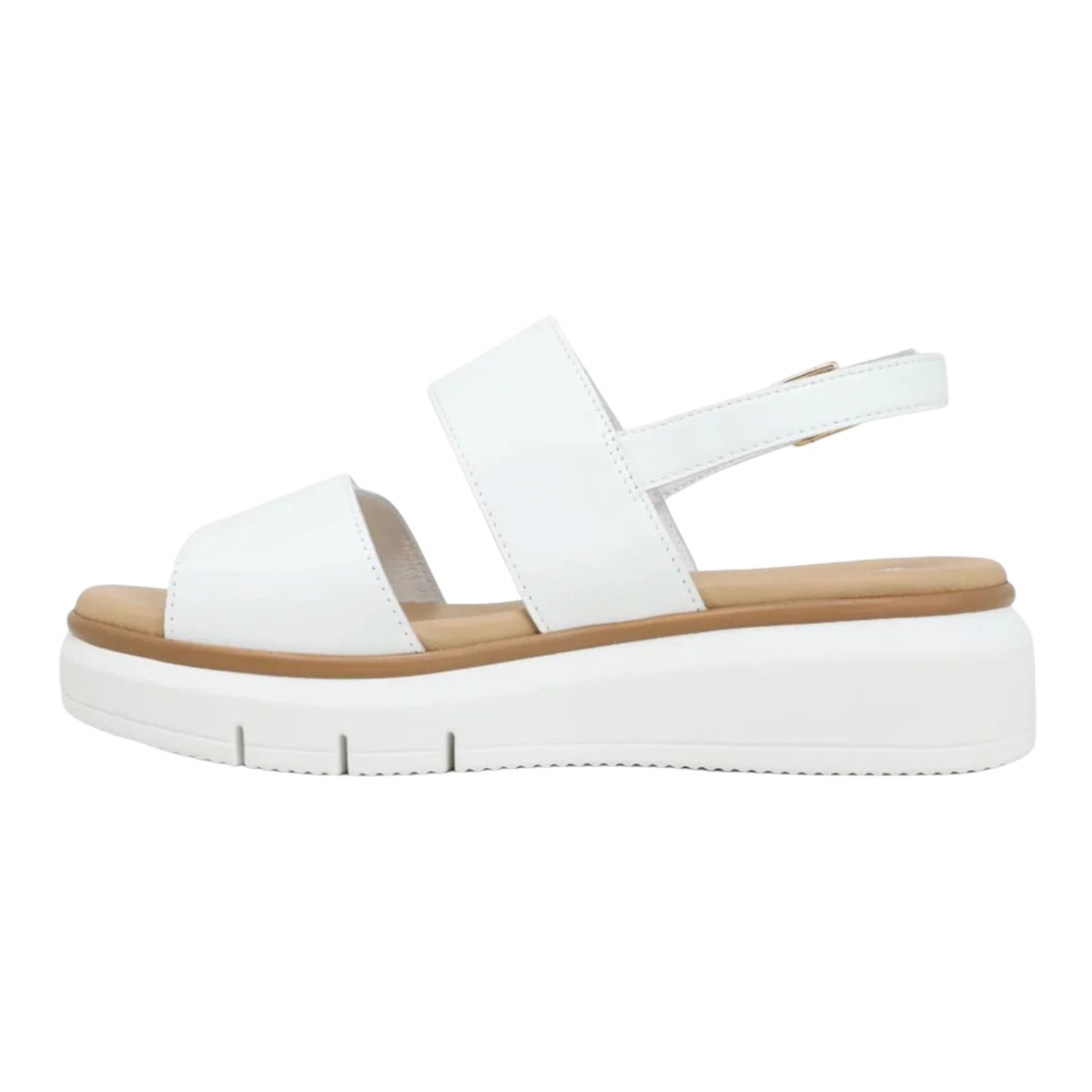 Susimoda Sandalo Bianco con Zeppa da Donna