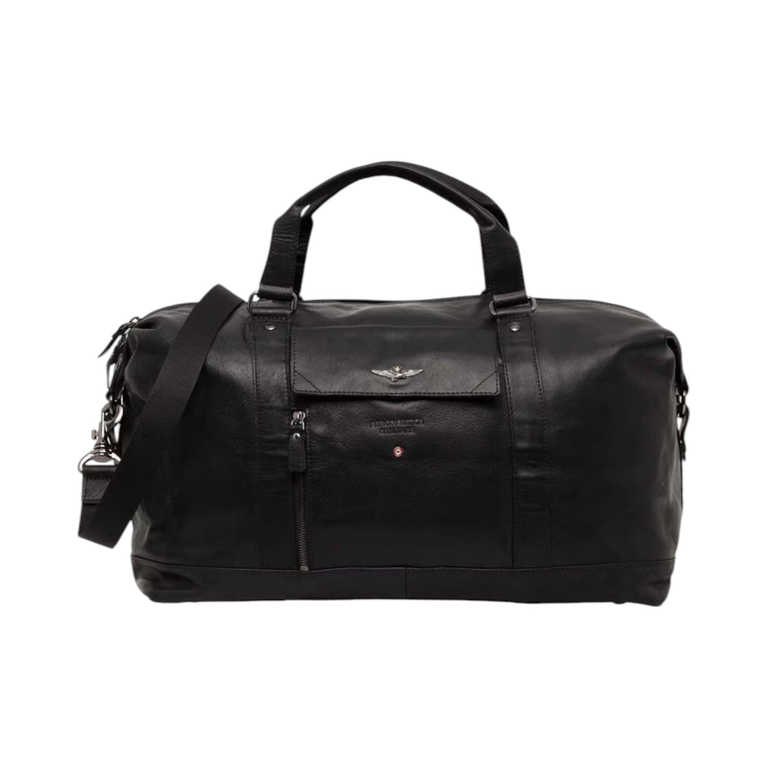 Aeronautica Militare Borsone Nero Linea Vintage da Uomo