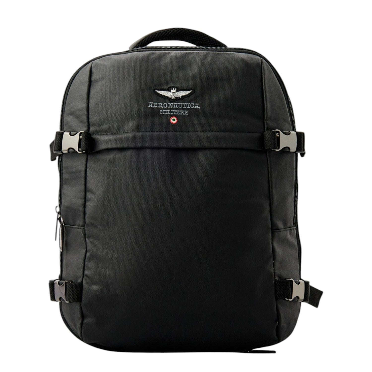 Aeronautica Militare Zaino Nero da Viaggio Linea New City da Uomo