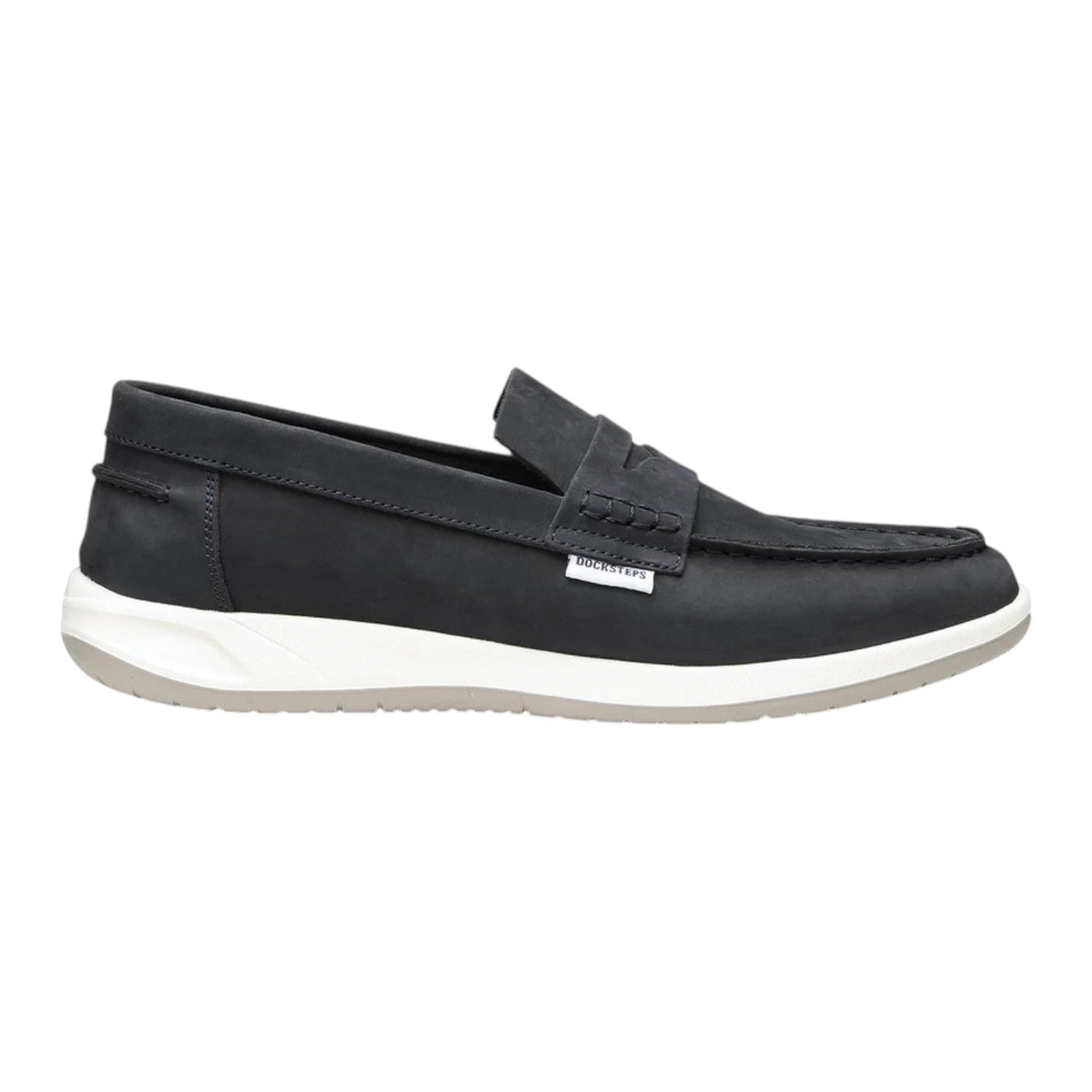 Docksteps Mocassino Blu in Nabuck da Uomo