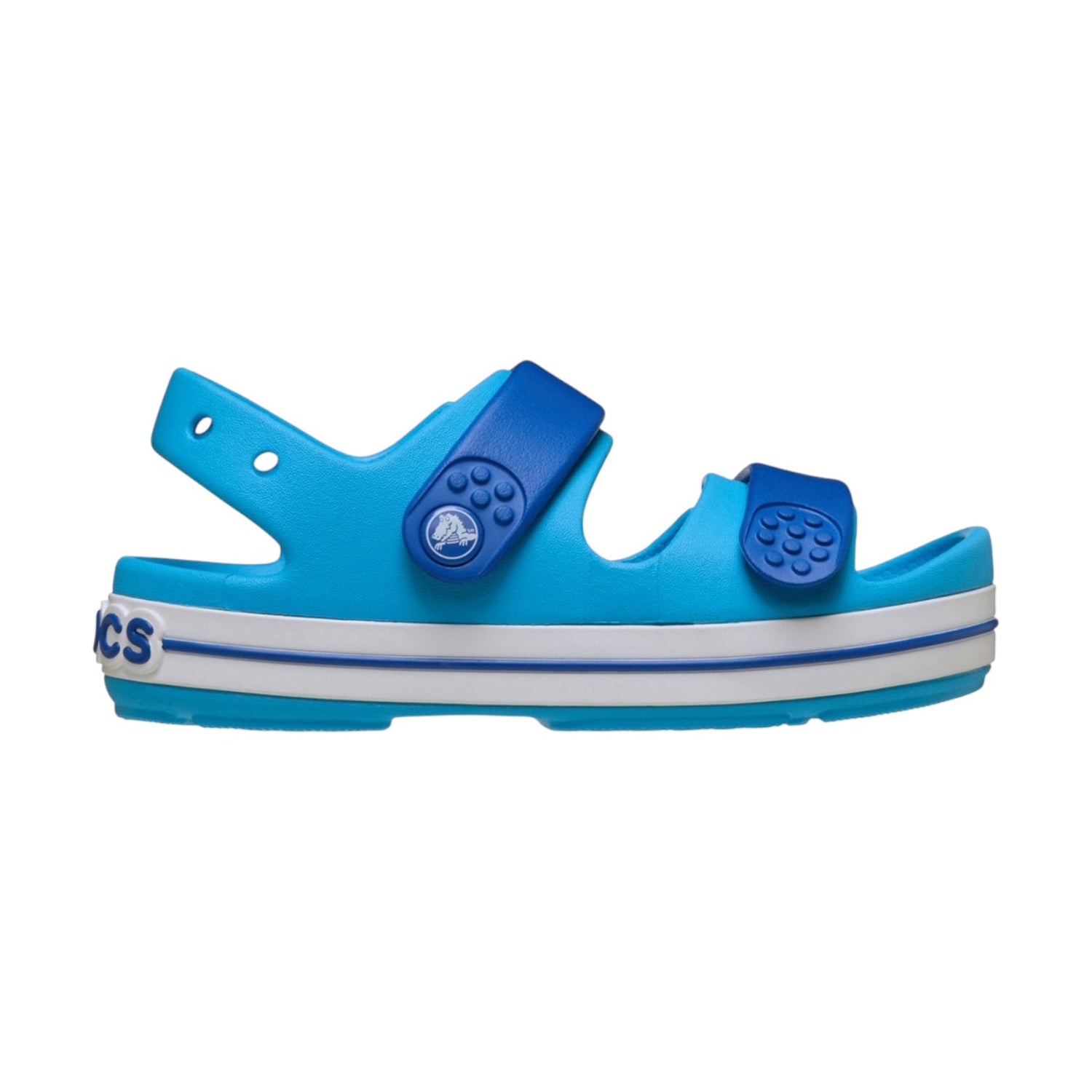 Crocs Cruiser Sandal T Sandalo Bambino Blu Veneziano