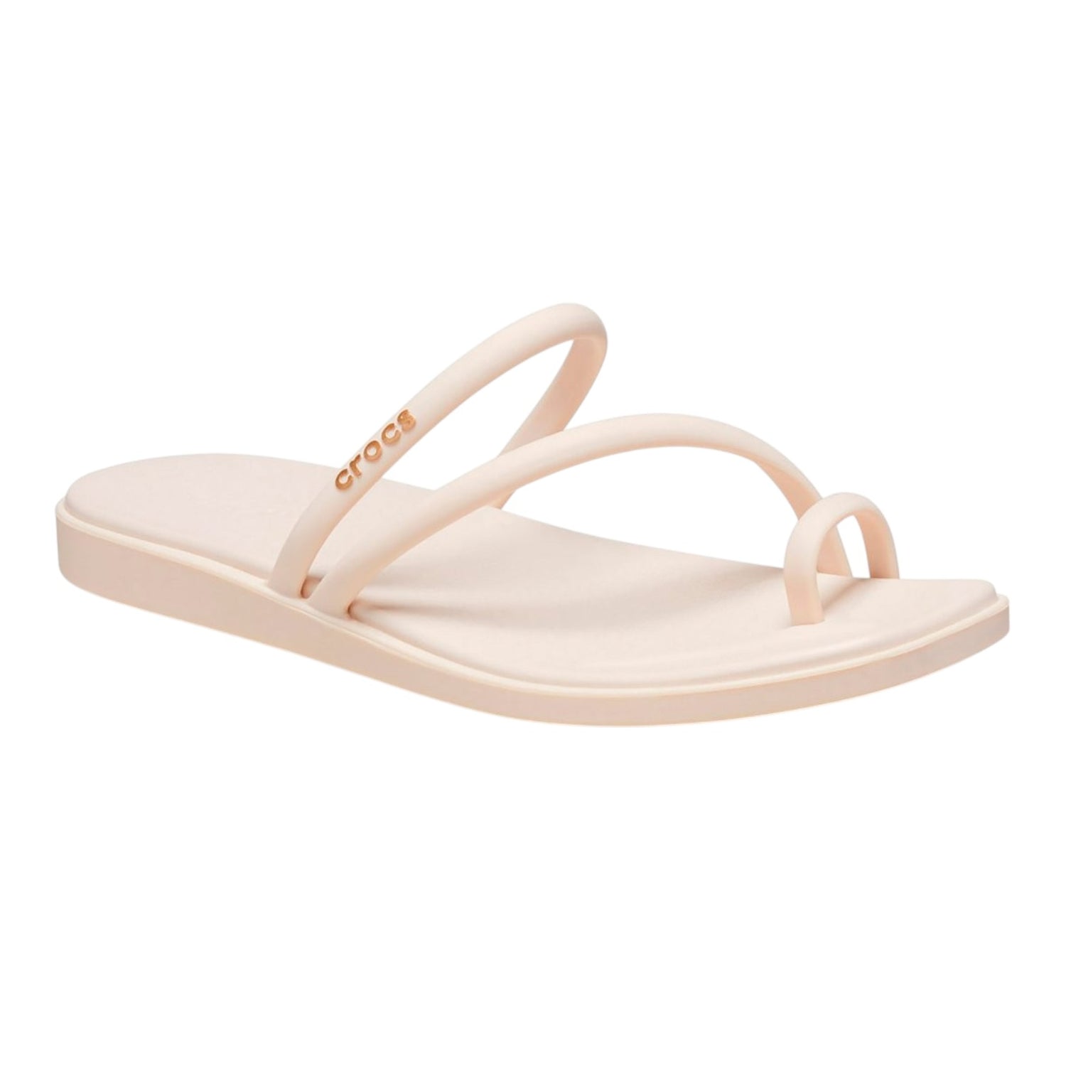 Crocs Toe Loop Sandal Infradito Basso Nude da Donna
