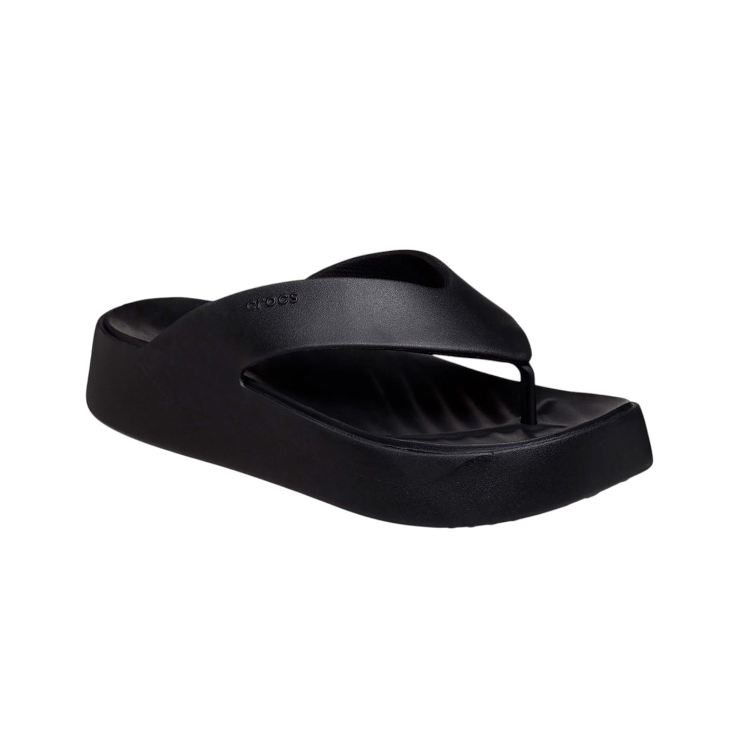 Crocs Getaway Platform Flip Infradito Donna Nera