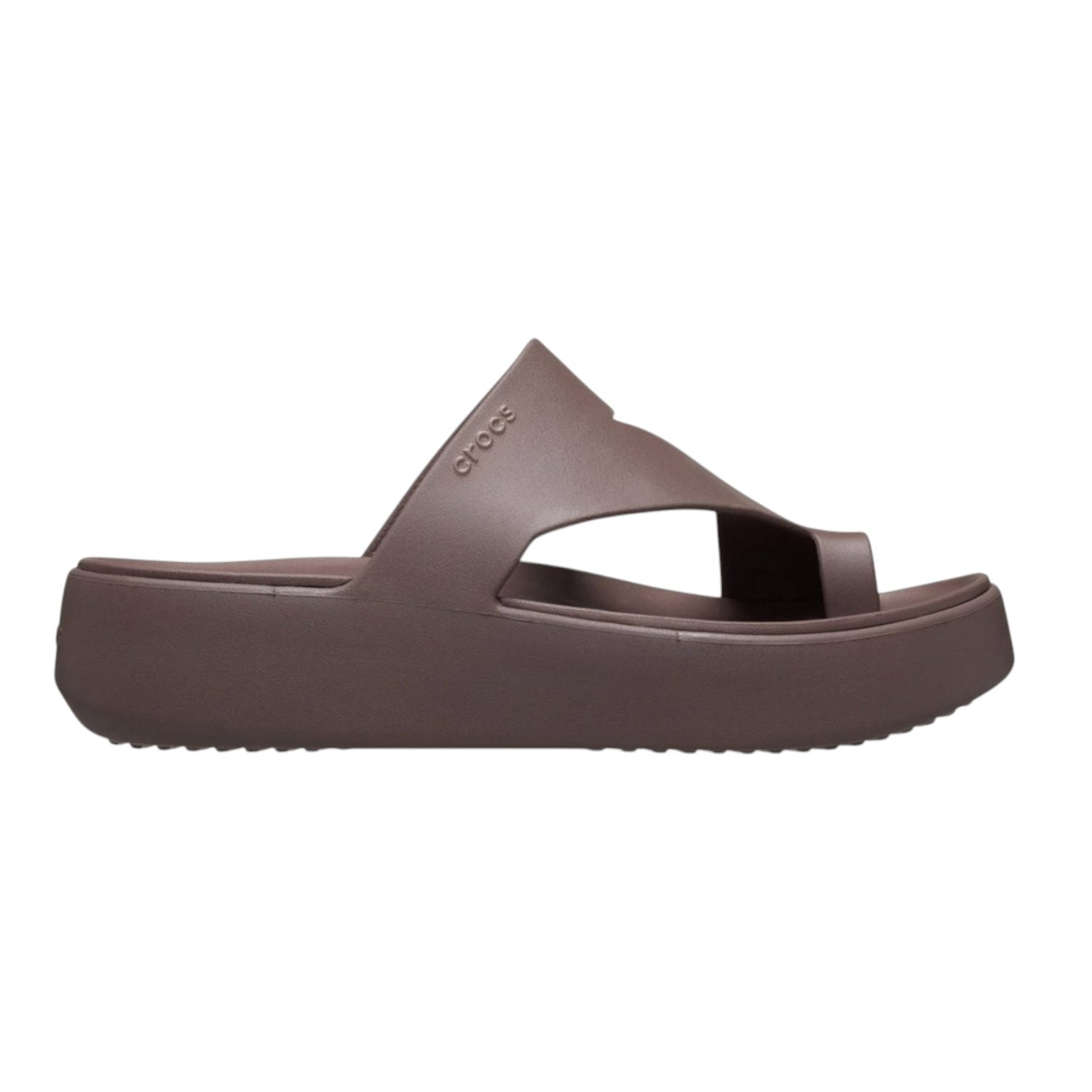 Crocs Getaway Platform Toe Loop Infradito Tartufo Unisex