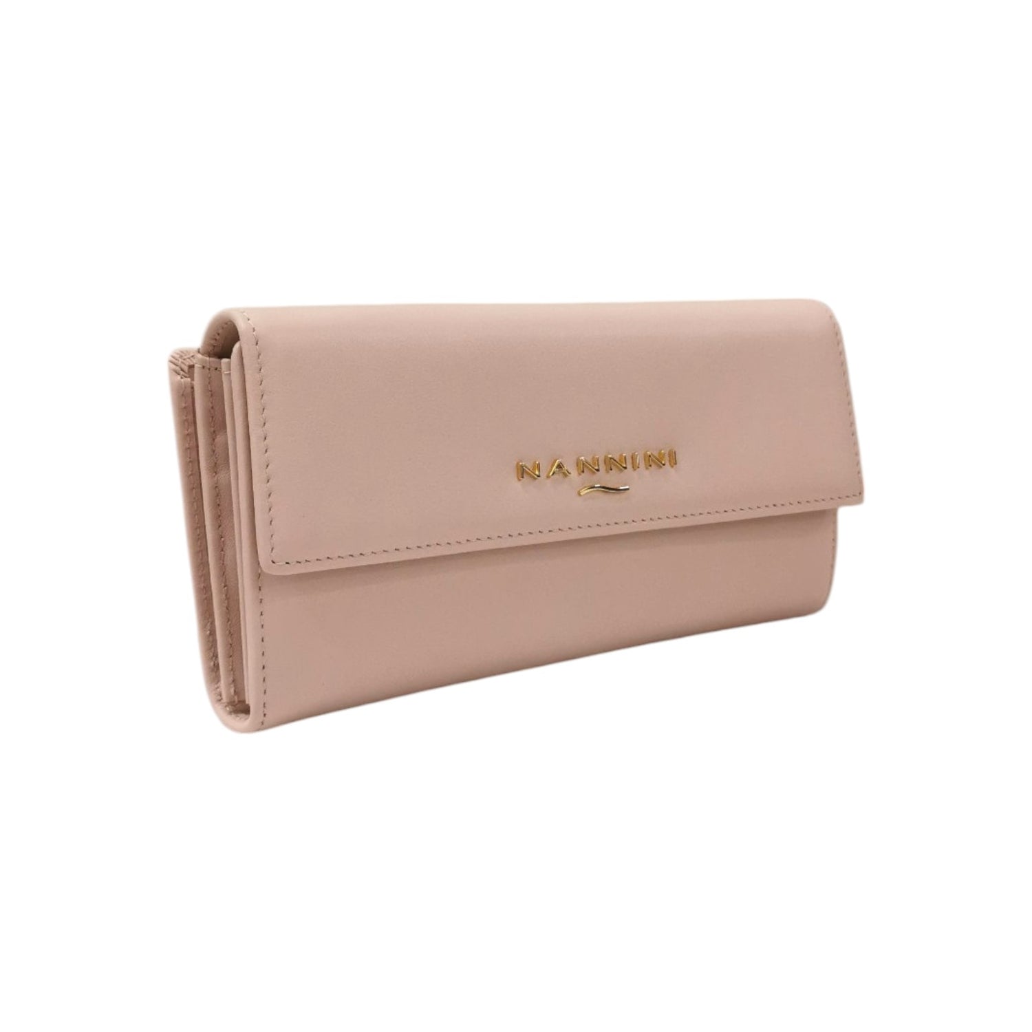 Nannini Firenze Portafoglio Donna in Pelle Cipria