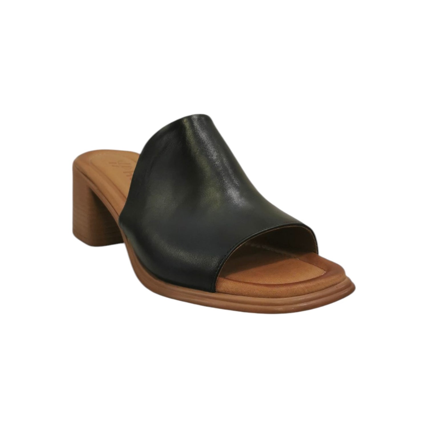 Heya Scalzato Nero in Pelle t.6,5 da Donna