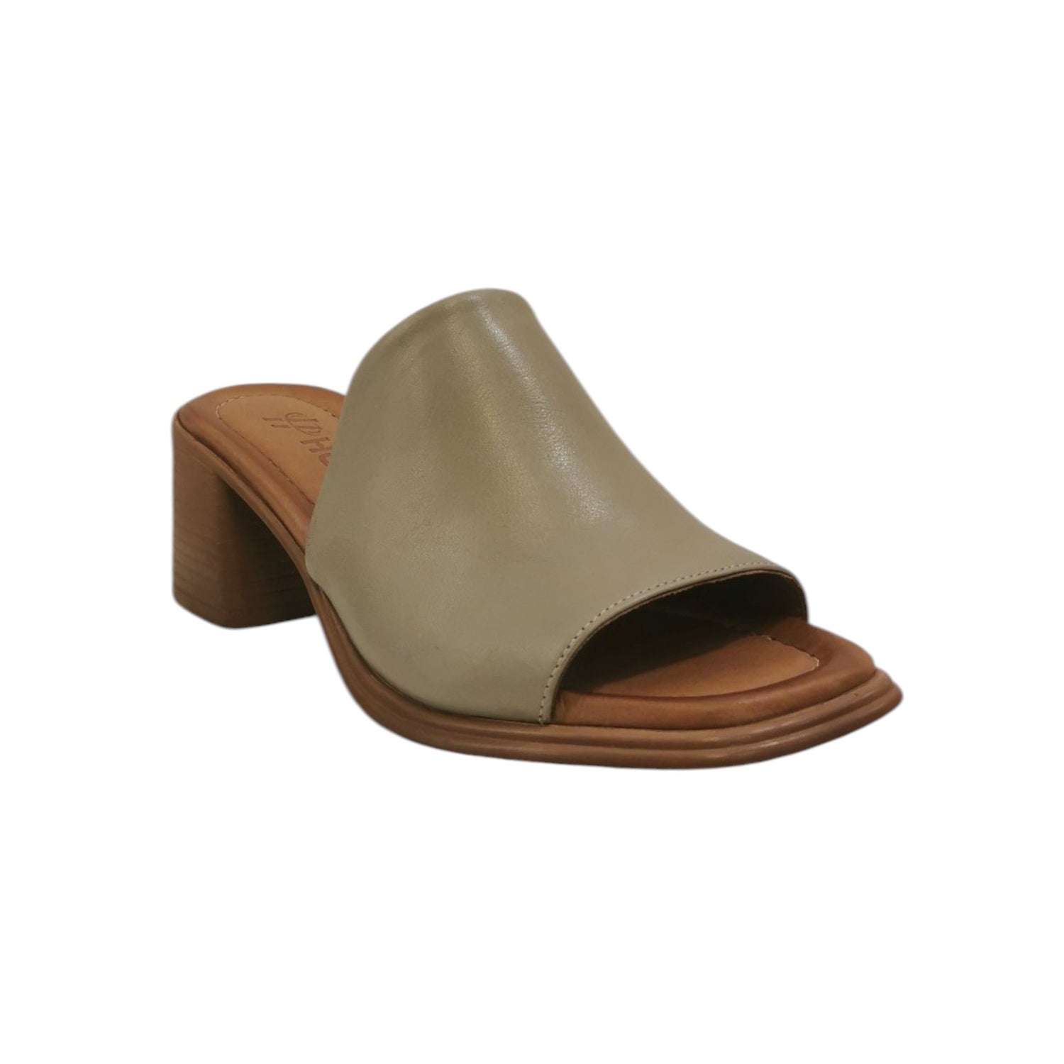 Heya Scalzato Verde in Pelle t.6,5 da Donna