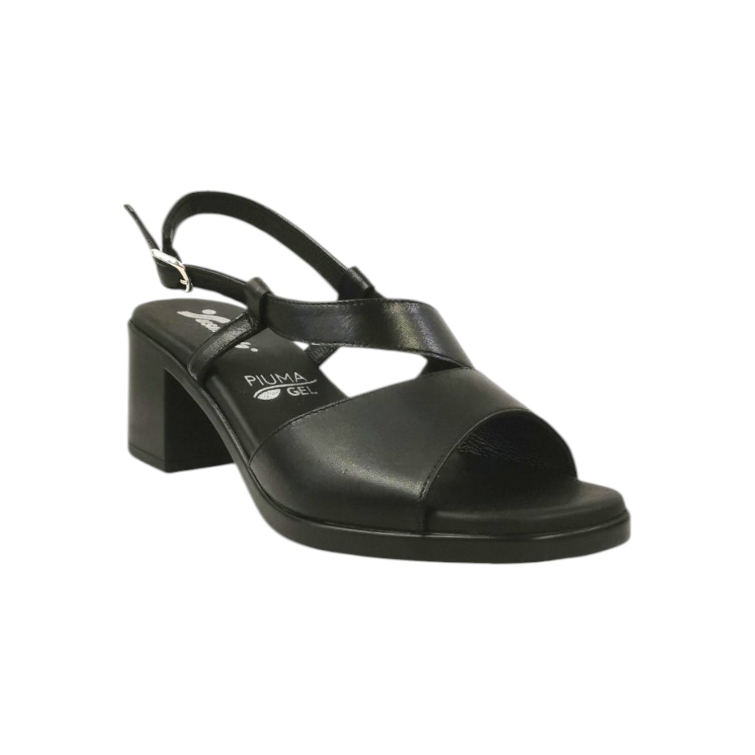 Susimoda Sandalo Nero in Pelle t.6 da Donna